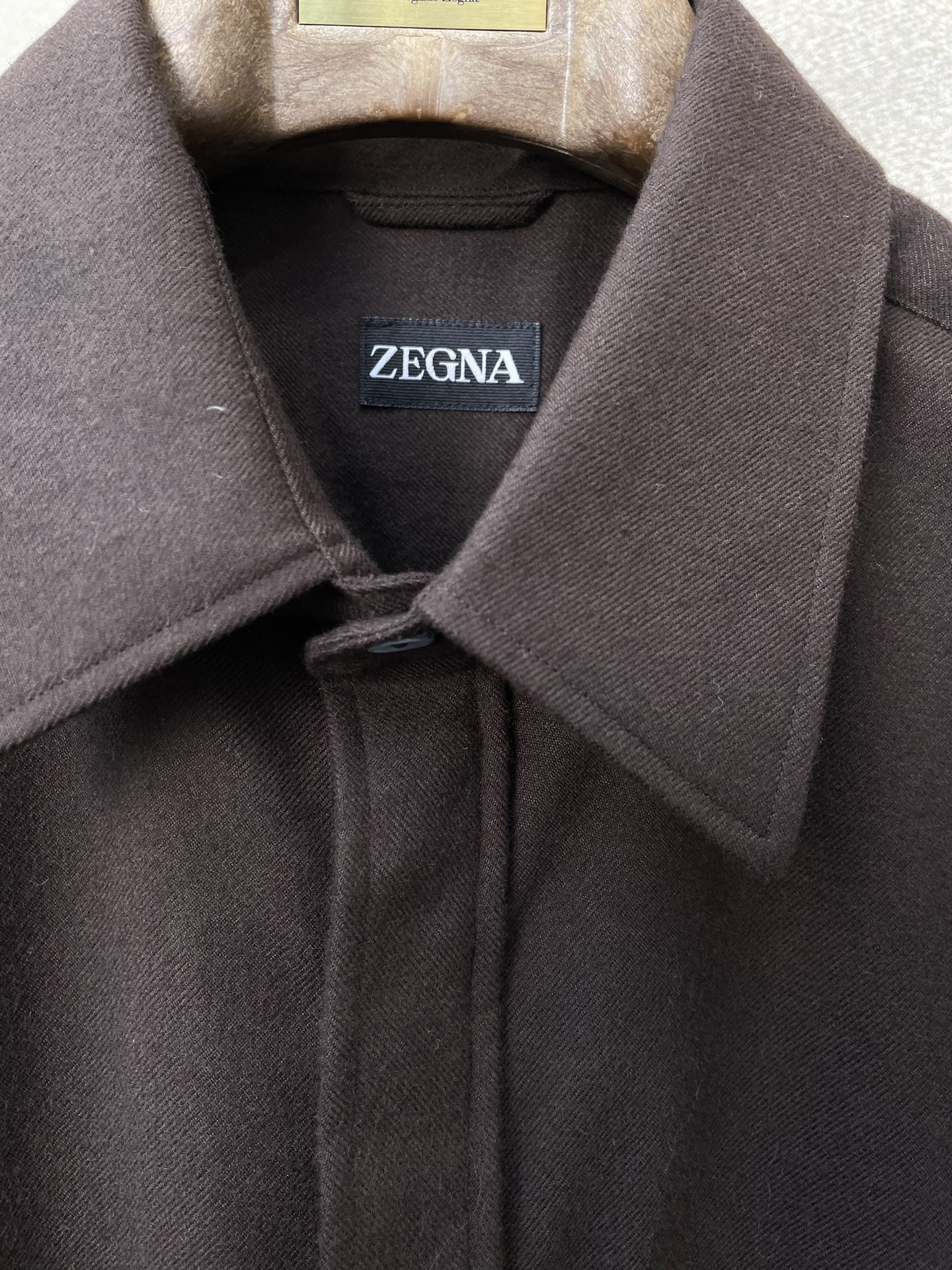 。ZEGNA杰尼亚💥砸锅卖铁都要上的新款！新款原单男士休闲羊绒衬衫 高端定制 高端版本 时尚百搭爆款⚠️