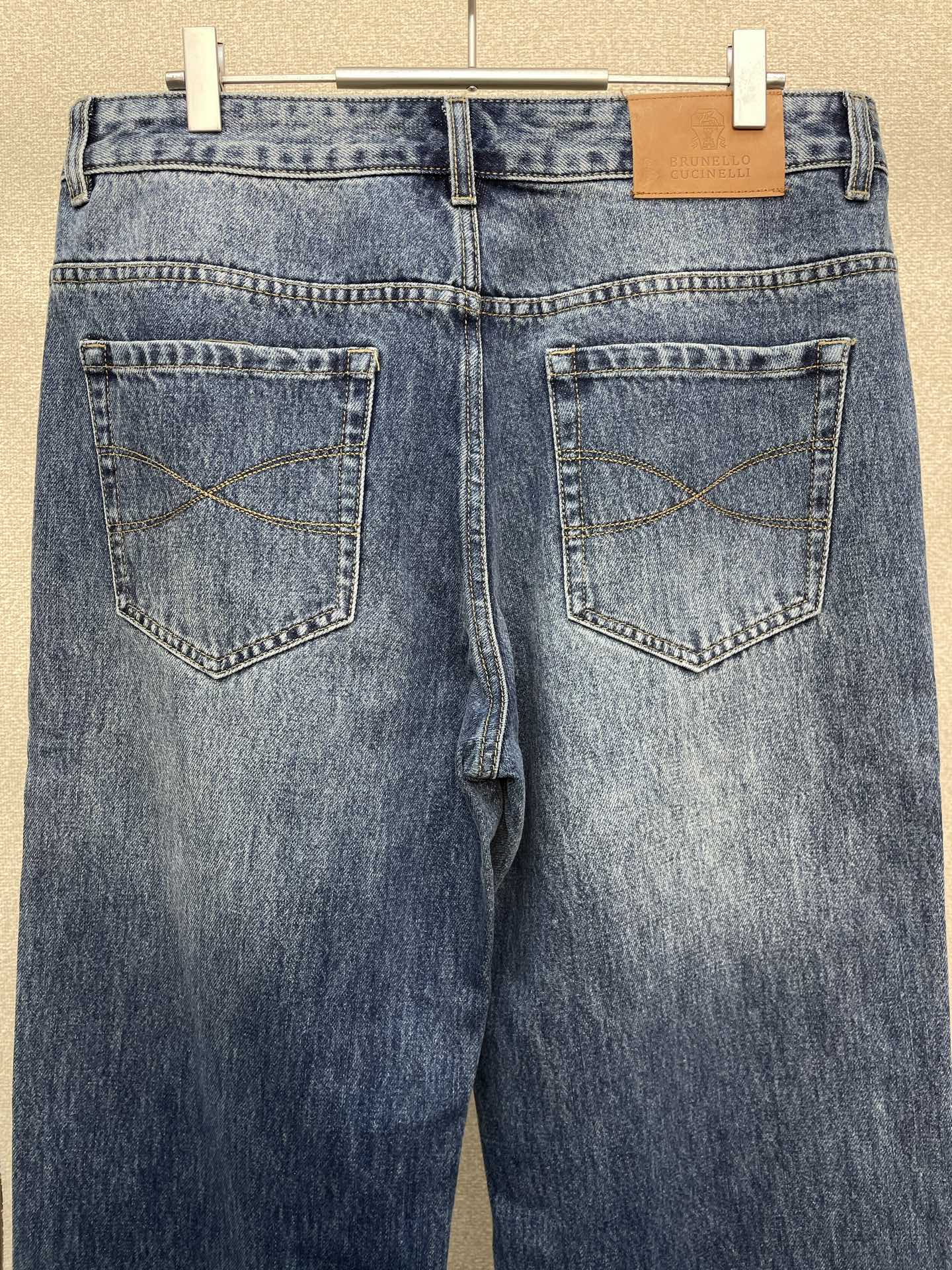 。BC-Brunello Cucineli 布鲁内洛 •库奇内利💥砸锅卖铁都要上的新款！新款 牛仔裤👖高