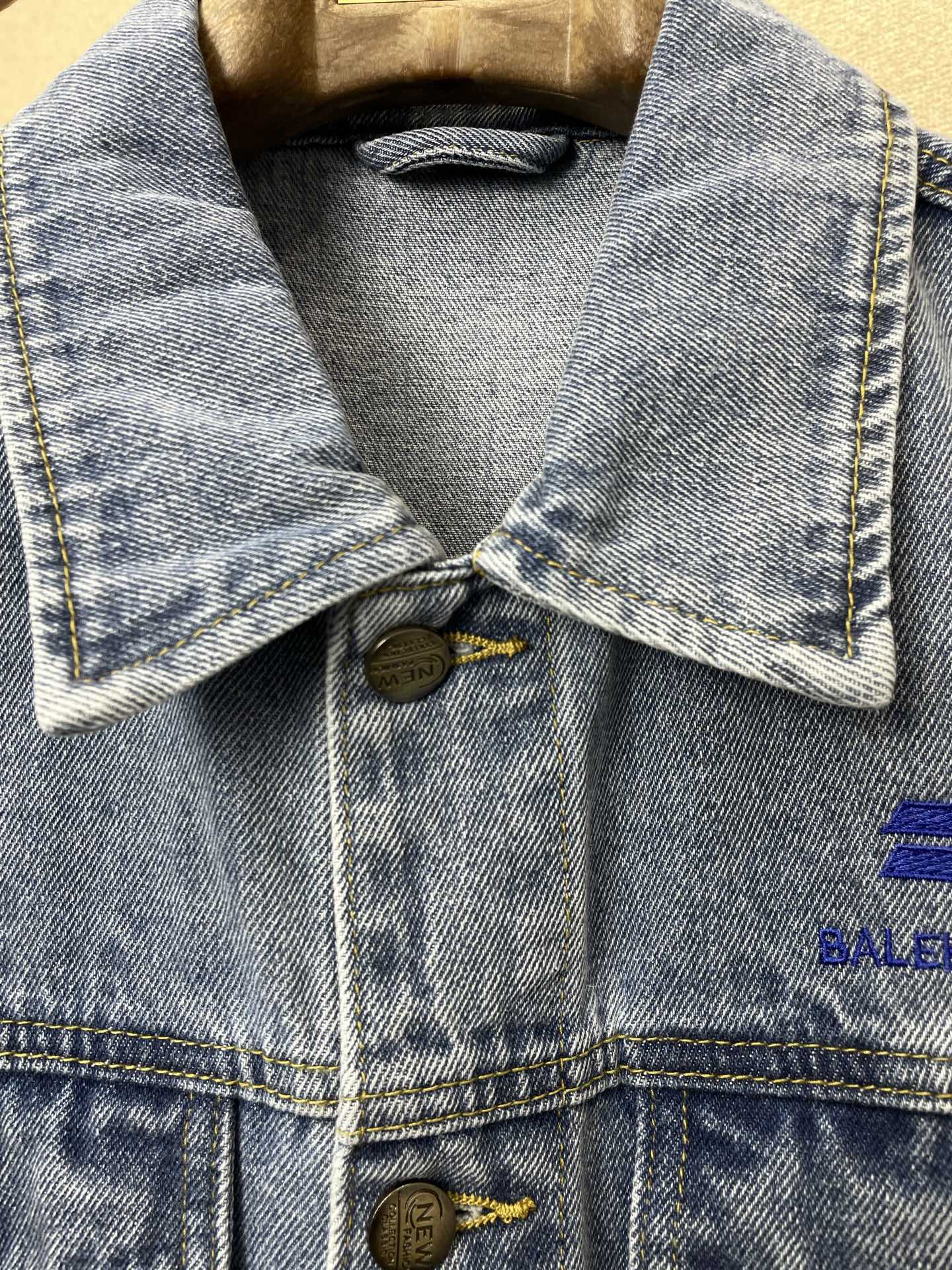 支持跨年售后！。Balenciaga巴黎世家💥独家专供新款原单男士休闲牛仔马甲 高端定制 高版本 时尚百