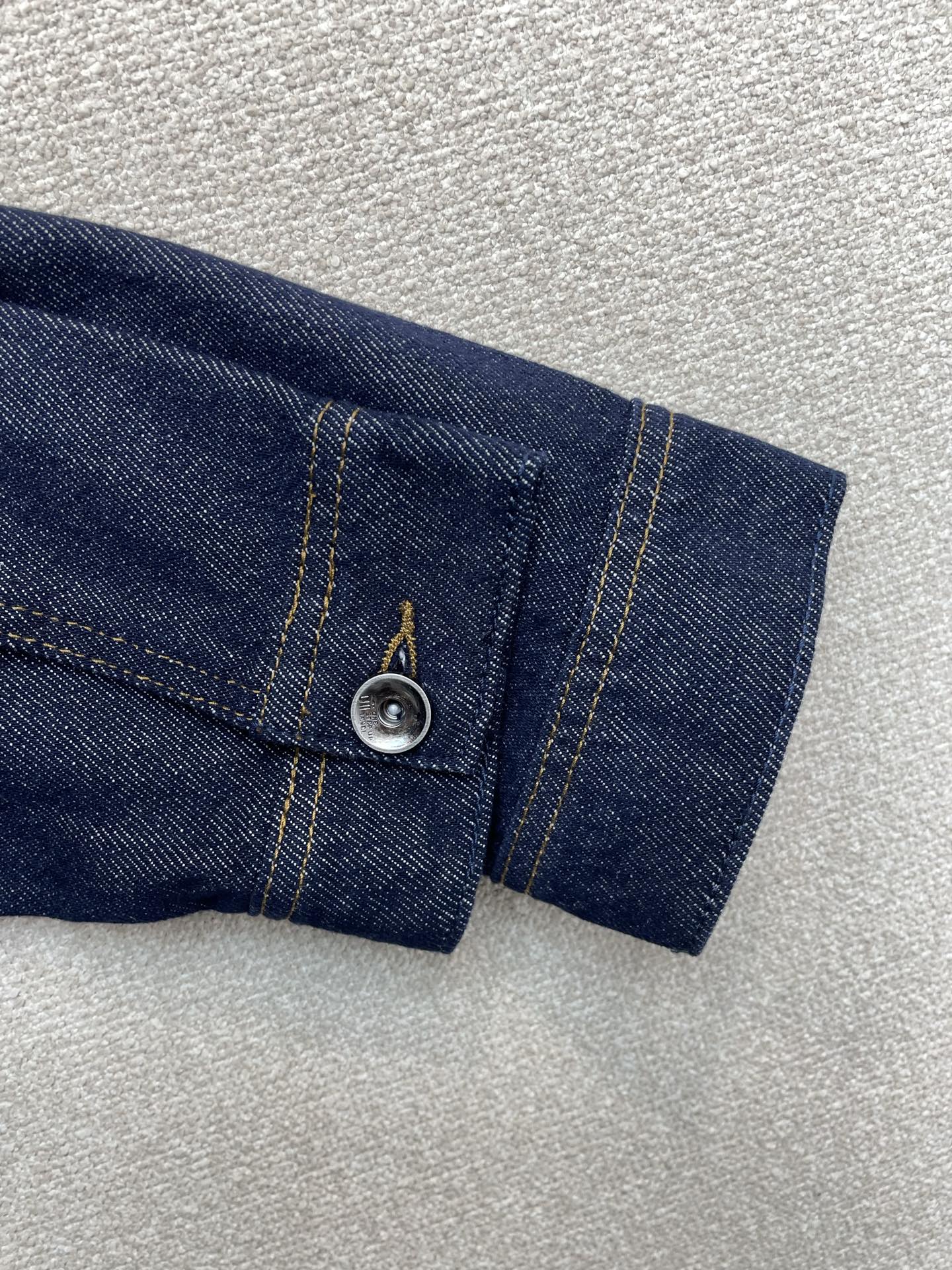 支持跨年售后！。Moncler蒙口💥独家专供新款原单男士休闲牛仔外套 高端定制 高版本 时尚百搭爆款⚠️