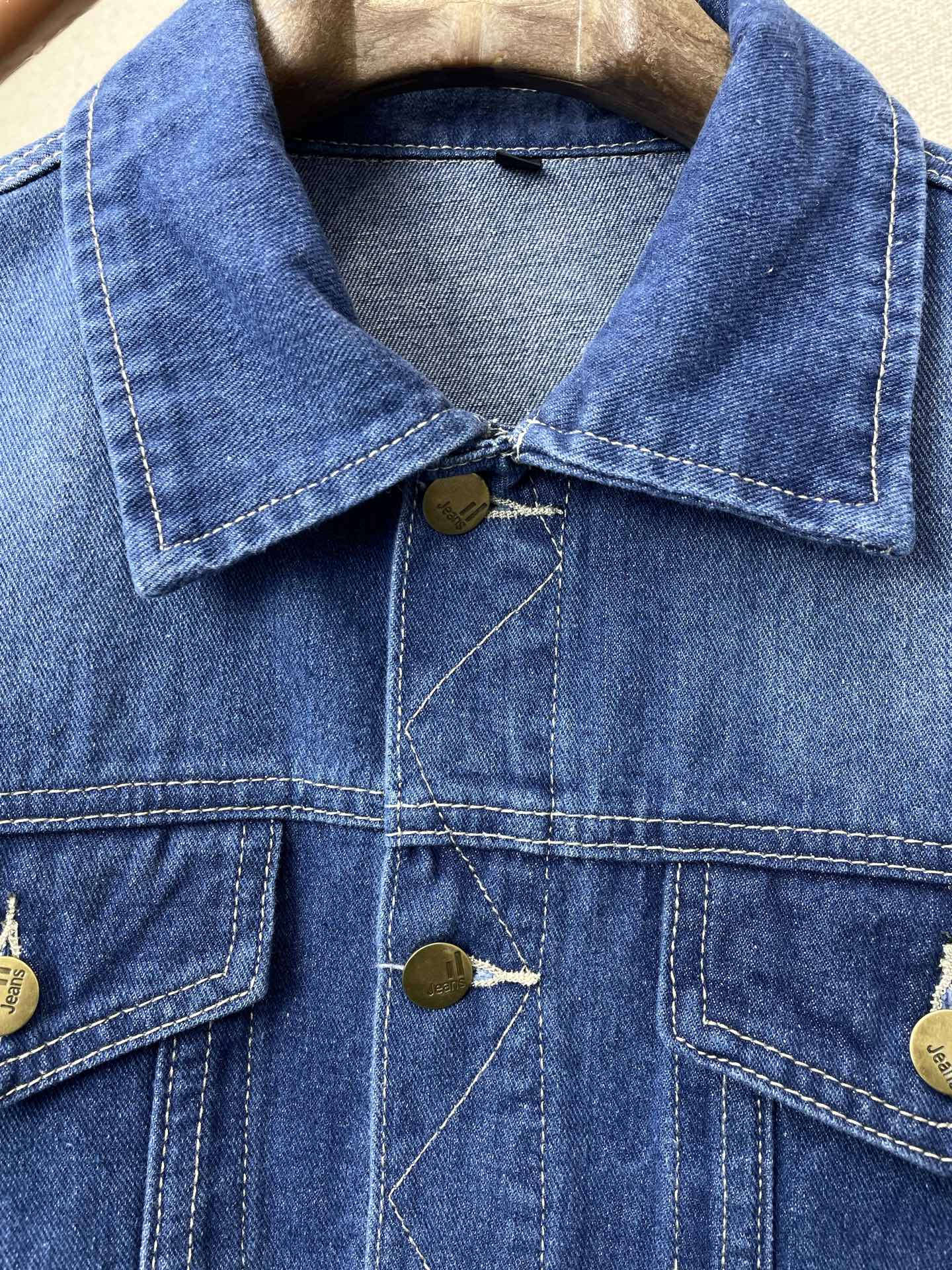 支持跨年售后！。Dior迪奥💥独家专供新款原单男士休闲牛仔外套 高端定制 高版本 时尚百搭爆款⚠️⚠️✨