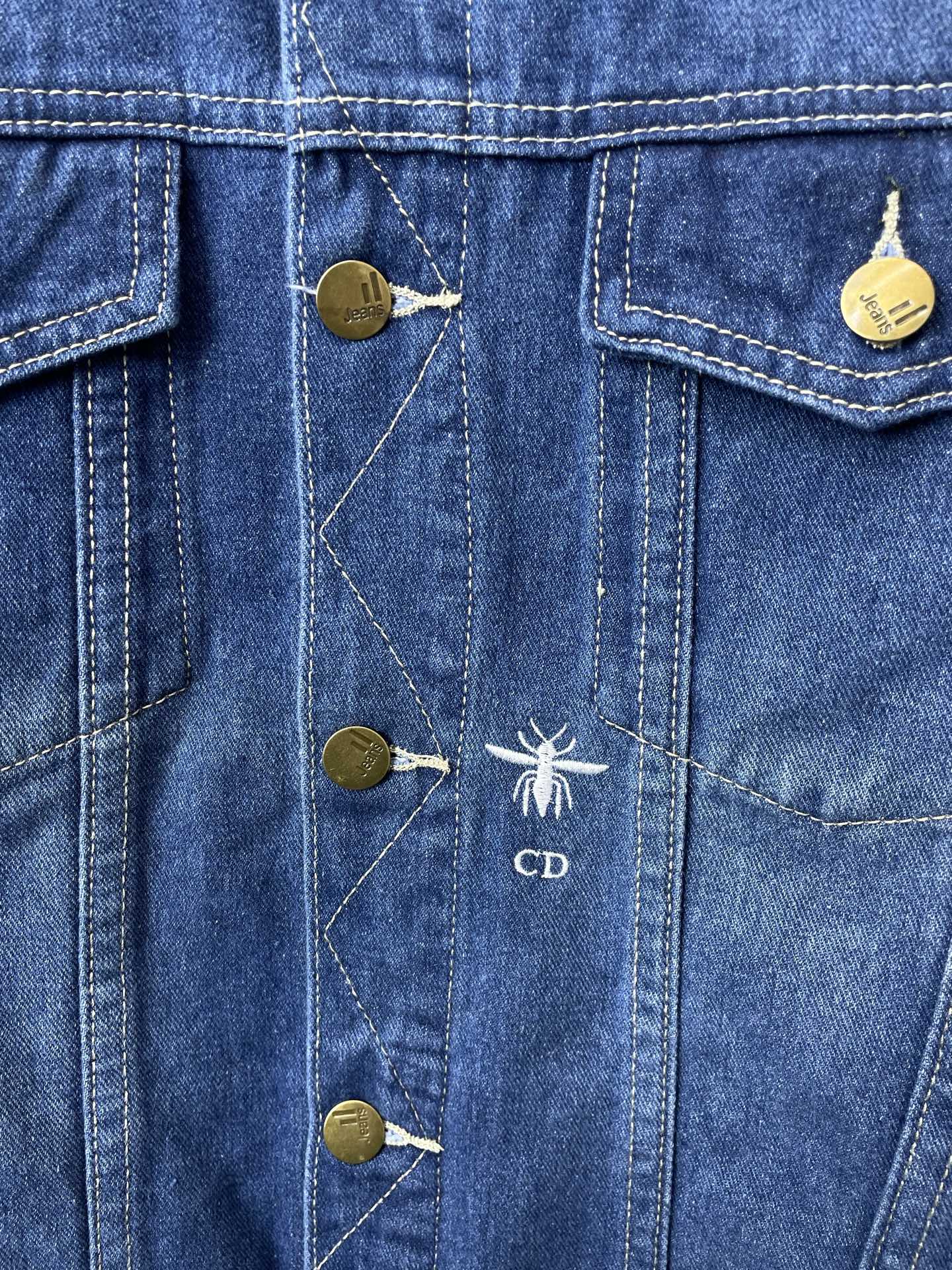 支持跨年售后！。Dior迪奥💥独家专供新款原单男士休闲牛仔外套 高端定制 高版本 时尚百搭爆款⚠️⚠️✨