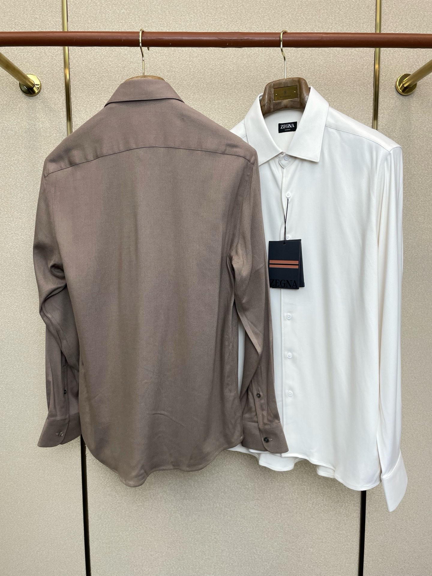 。ZEGNA杰尼亚💥砸锅卖铁都要上的新款！新款原单男士休闲衬衫 高端定制 高端版本 时尚百搭爆款⚠️⚠️