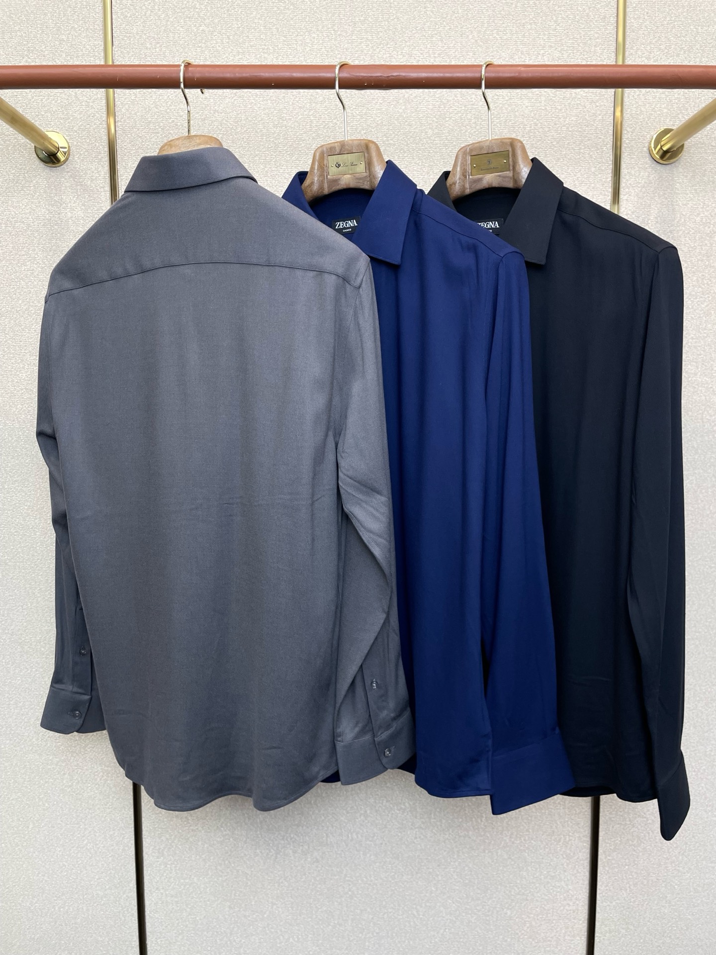 。ZEGNA杰尼亚💥砸锅卖铁都要上的新款！新款原单男士休闲衬衫 高端定制 高端版本 时尚百搭爆款⚠️⚠️