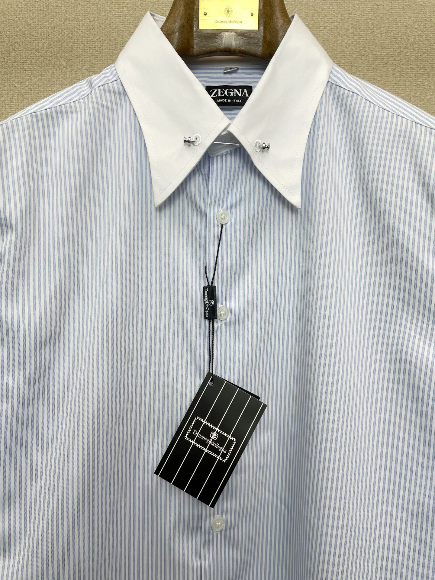 。ZEGNA杰尼亚💥砸锅卖铁都要上的新款！新款原单男士休闲长袖衬衫 高端定制 高端版本 时尚百搭爆款⚠️
