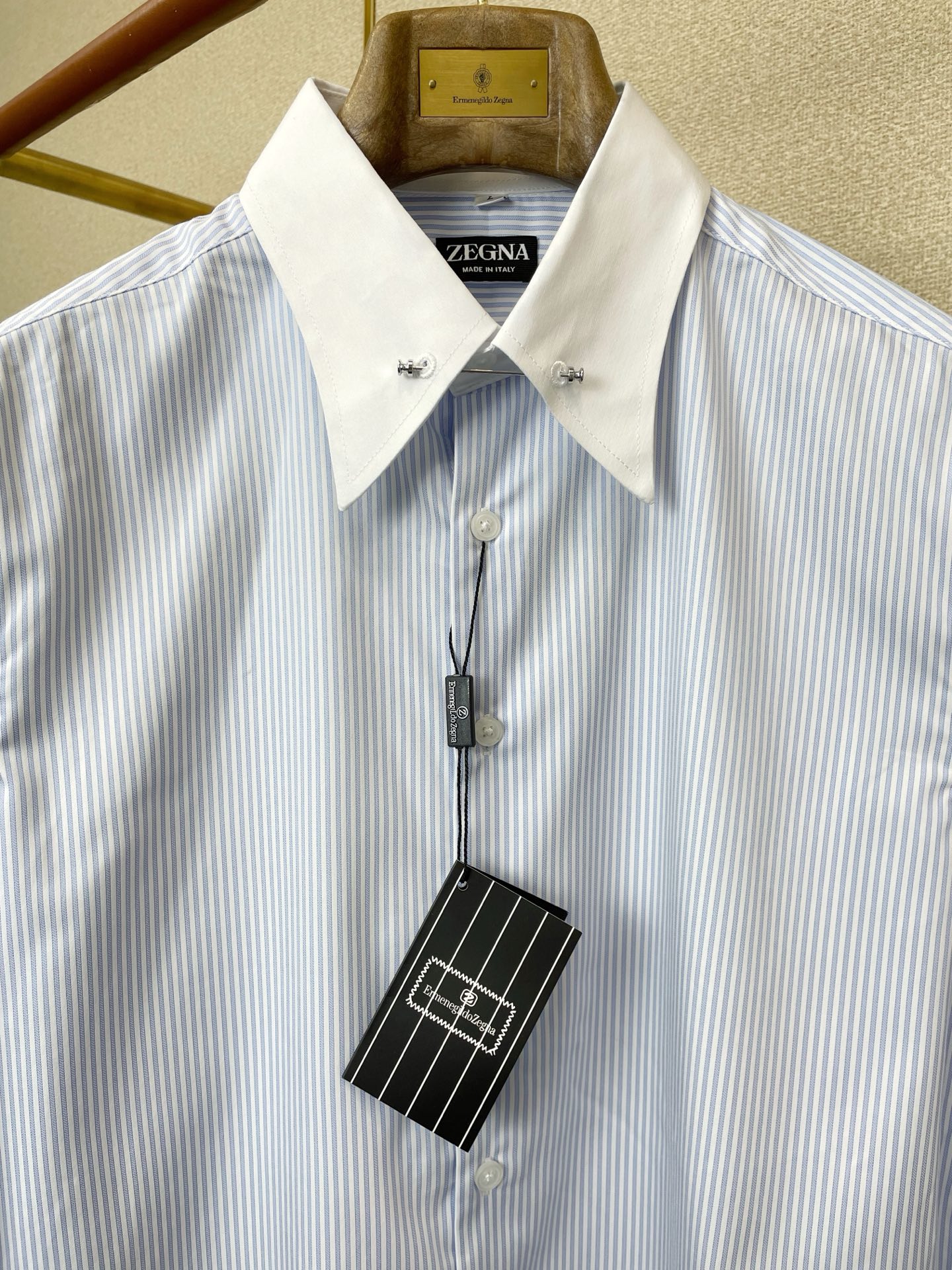 。ZEGNA杰尼亚💥砸锅卖铁都要上的新款！新款原单男士休闲长袖衬衫 高端定制 高端版本 时尚百搭爆款⚠️