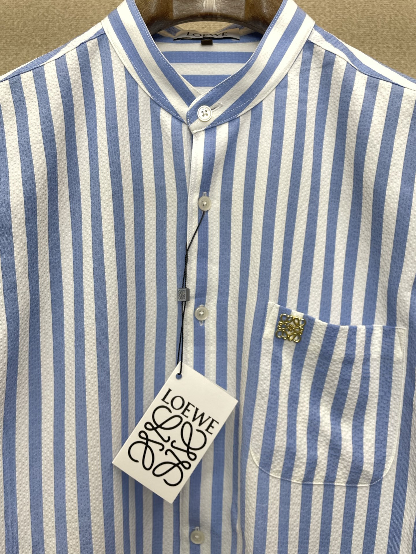 支持跨年售后！。LOEWE罗意威💥独家专供新款原单男士休闲长袖衬衫 高端定制 高端版本 时尚百搭爆款⚠️