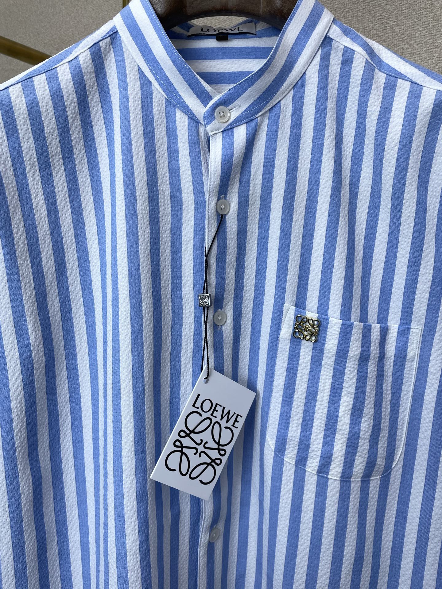 支持跨年售后！。LOEWE罗意威💥独家专供新款原单男士休闲长袖衬衫 高端定制 高端版本 时尚百搭爆款⚠️