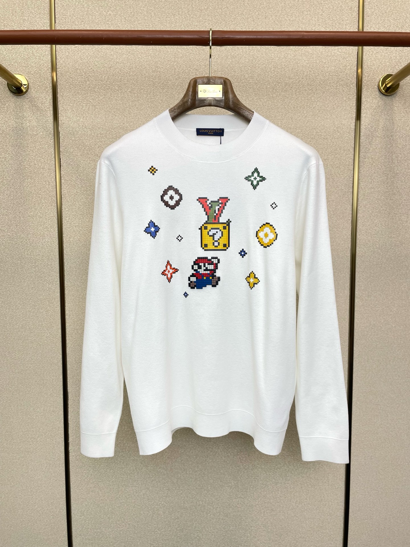 。Louis Vuitton路易威登💥砸锅卖铁都要上的新款！新款原单男士休闲毛衣 高端定制 高端版本 时