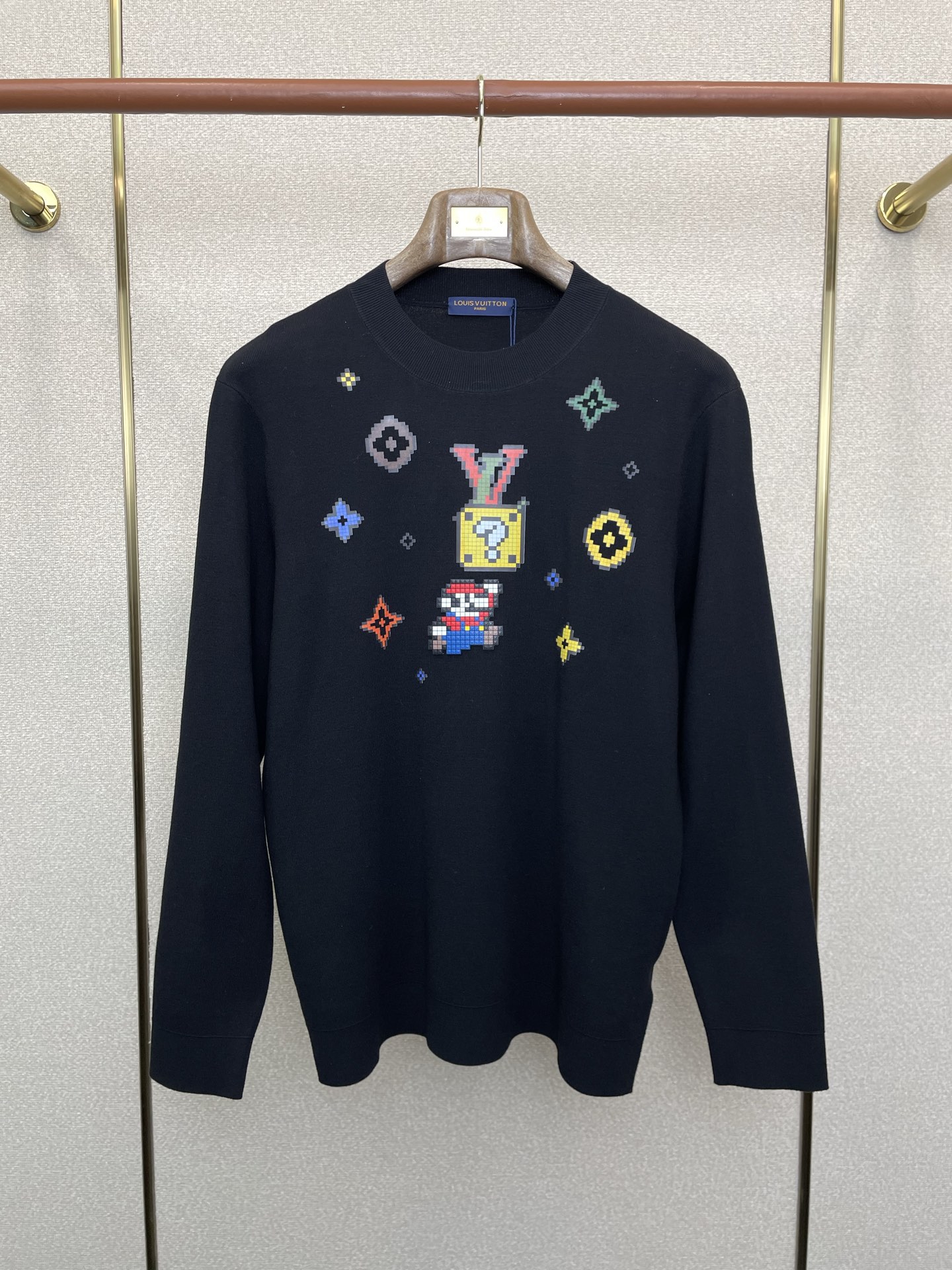 。Louis Vuitton路易威登💥砸锅卖铁都要上的新款！新款原单男士休闲毛衣 高端定制 高端版本 时