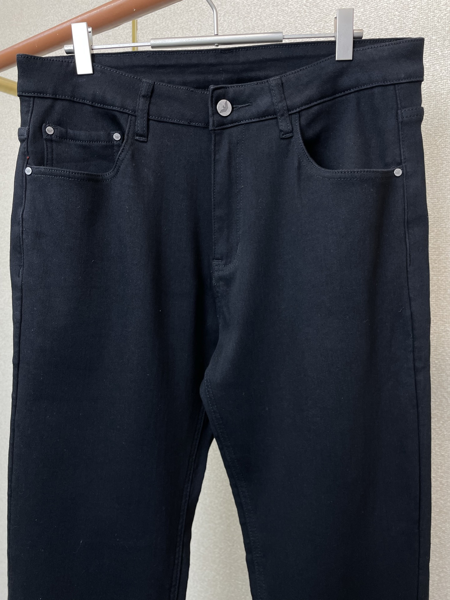 。ARMANI阿玛尼💥砸锅卖铁都要上的新款！新款休闲牛仔裤👖高端版本 专柜定制面料 内里加绒面料 透气舒