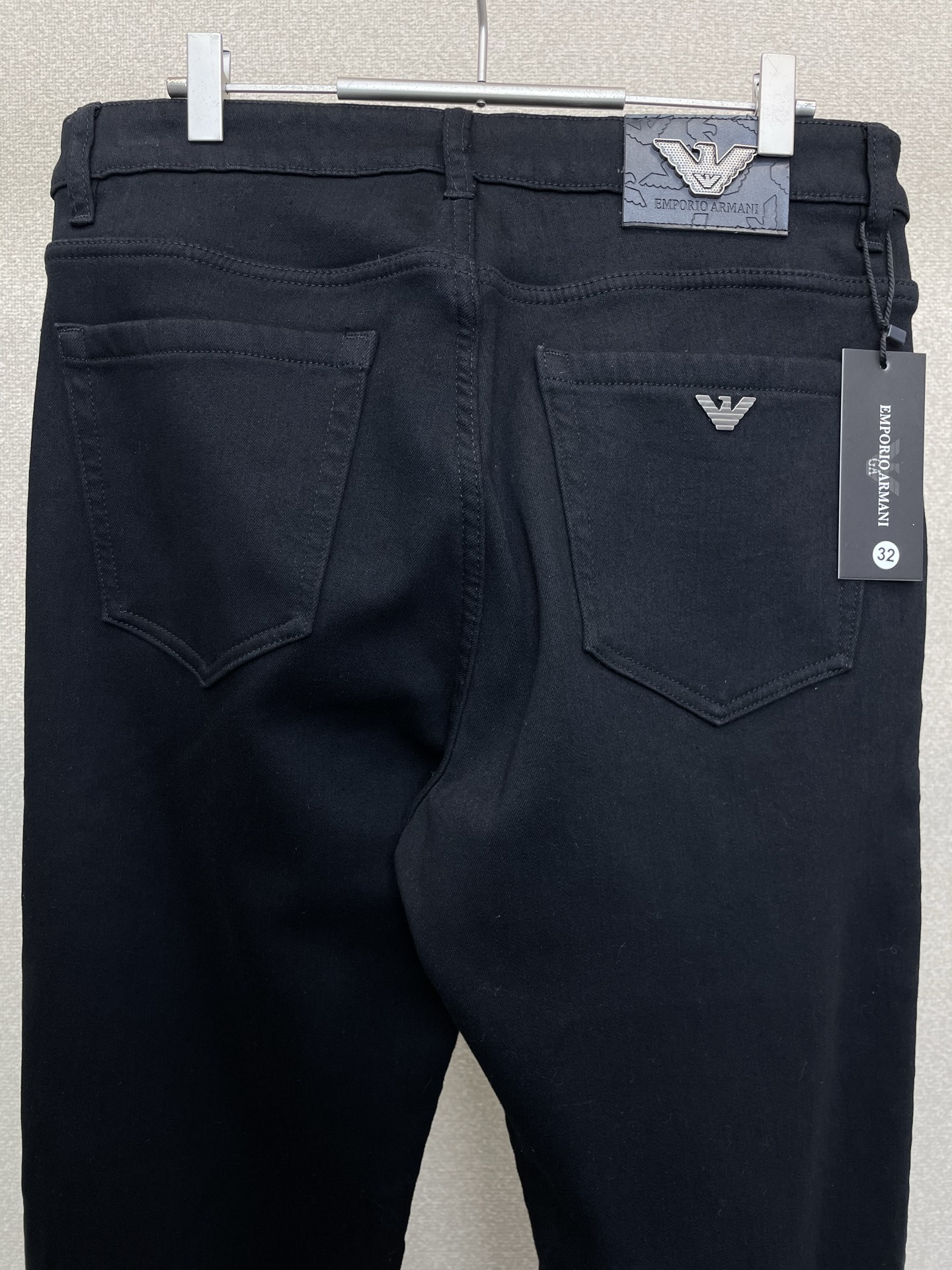 。ARMANI阿玛尼💥砸锅卖铁都要上的新款！新款休闲牛仔裤👖高端版本 专柜定制面料 内里加绒面料 透气舒