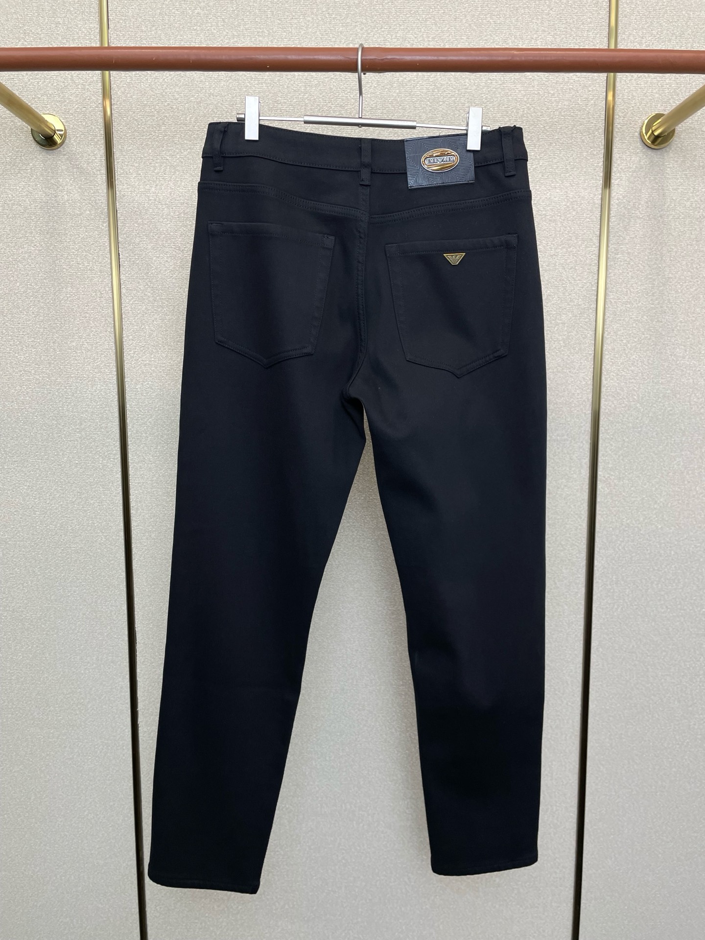 。ARMANI阿玛尼💥砸锅卖铁都要上的新款新款休闲牛仔裤👖高端版本 专柜定制面料 内里加绒面料 透气舒适