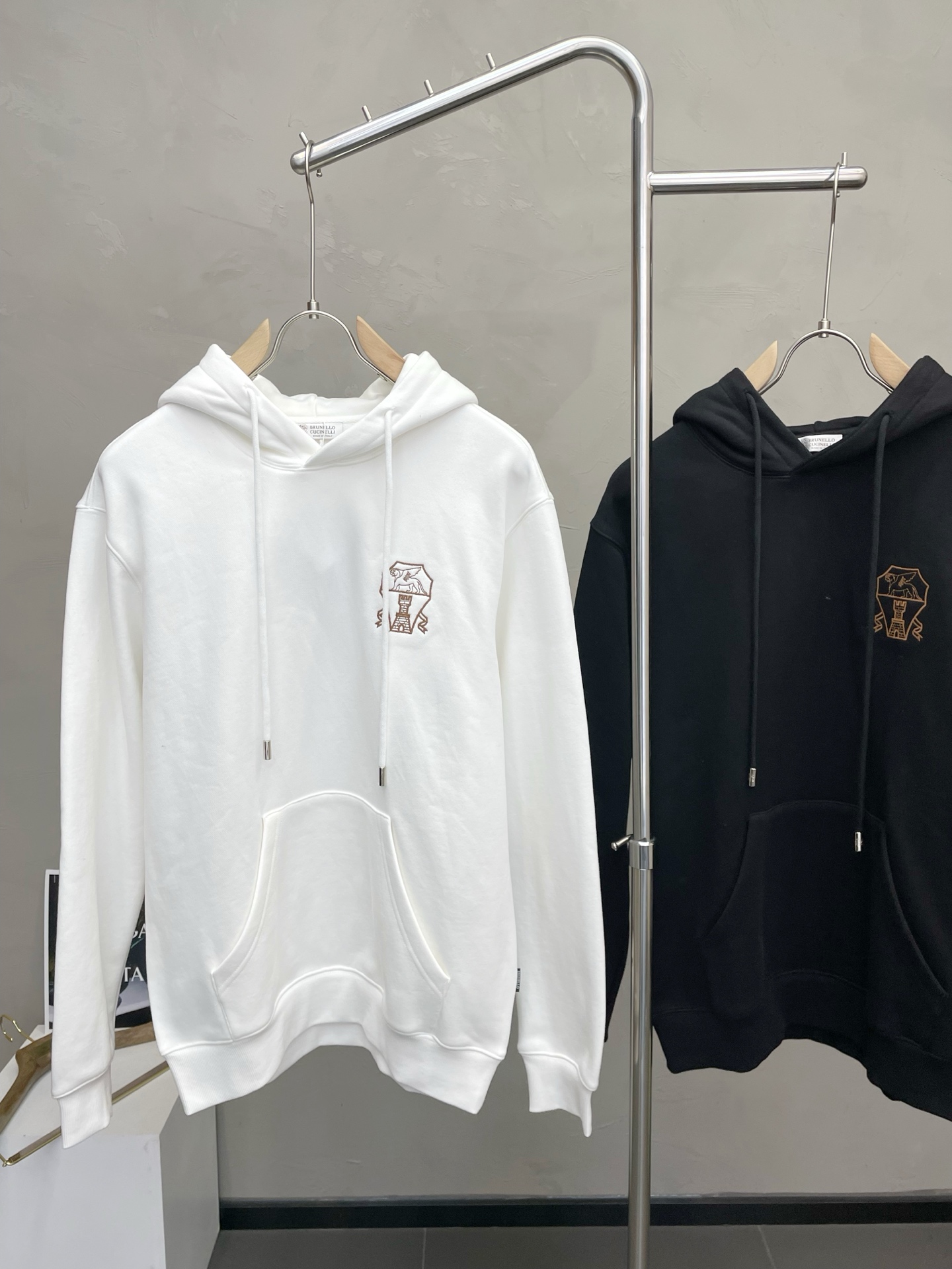 。BC-Brunello Cucineli 布鲁内洛·库奇内利💥砸锅卖铁都要上的新款最新时尚连帽加绒卫衣