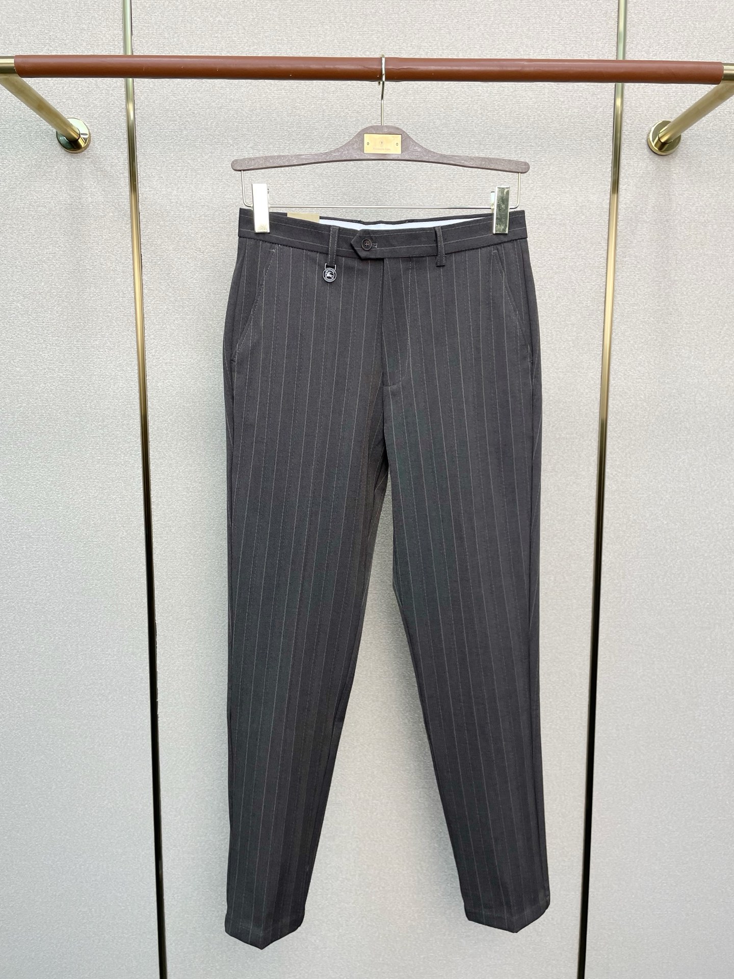 支持跨年售后！。Burberry巴宝莉💥独家专供新款休闲西裤 高端版本！专柜定制面料 透气舒适度高，细节