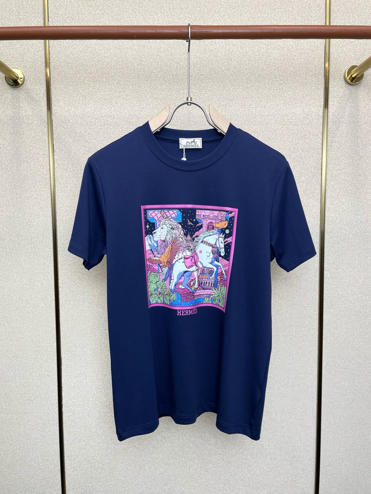 。Hermès爱马仕💥独家专供新款原单男士休闲短袖 高端定制 高端版本 时尚百搭爆款⚠️⚠️✨✨进口面料