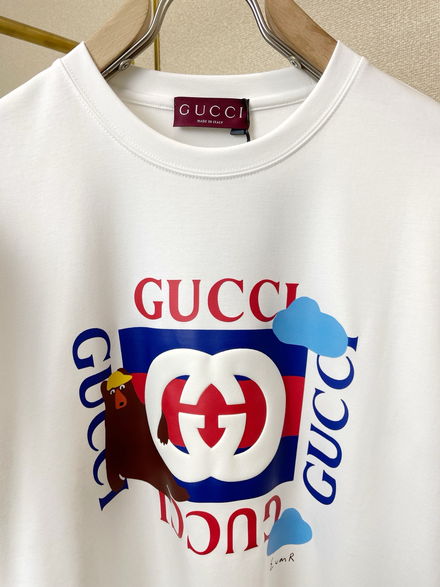 。Gucci古驰💥独家专供新款原单男士休闲短袖 高端定制 高端版本 时尚百搭爆款⚠️⚠️✨✨进口面料 手