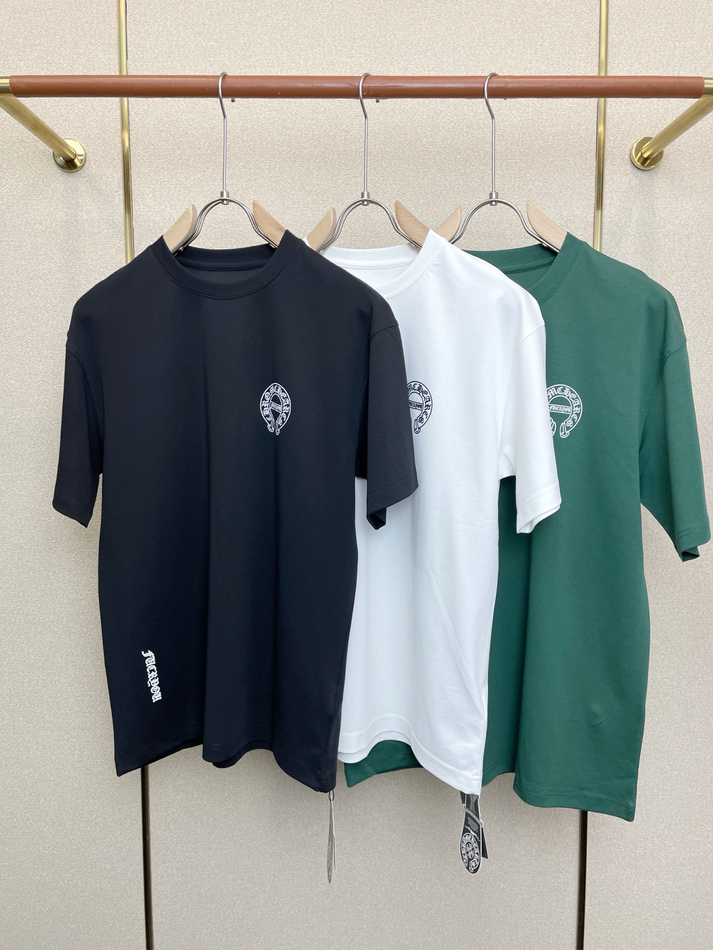 。Chrome hearts克罗心💥砸锅卖铁都要上的新款新款原单男士休闲短袖 高端定制 高端版本 时尚百