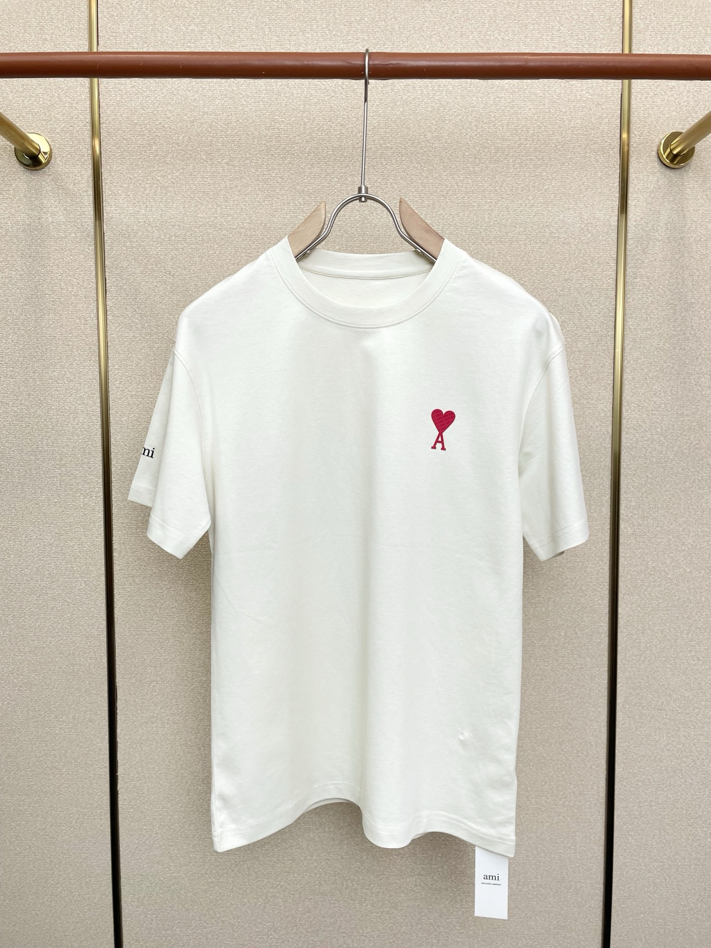 。AMI艾米💥砸锅卖铁都要上的新款新款原单男士休闲短袖 高端定制 高端版本 时尚百搭爆款⚠️⚠️✨✨进口