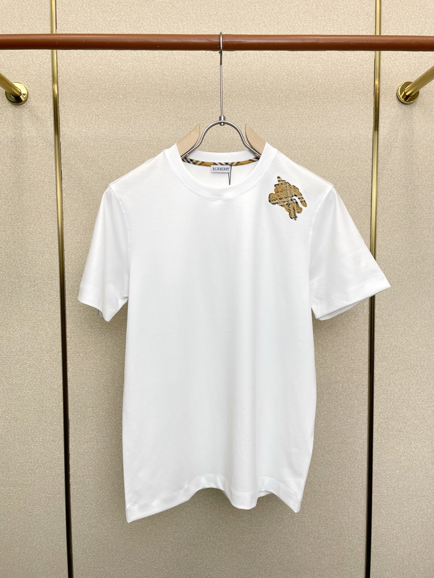 支持跨年售后！。Burberry巴宝莉💥独家专供新款原单男士休闲短袖 高端定制 高端版本 时尚百搭爆款⚠