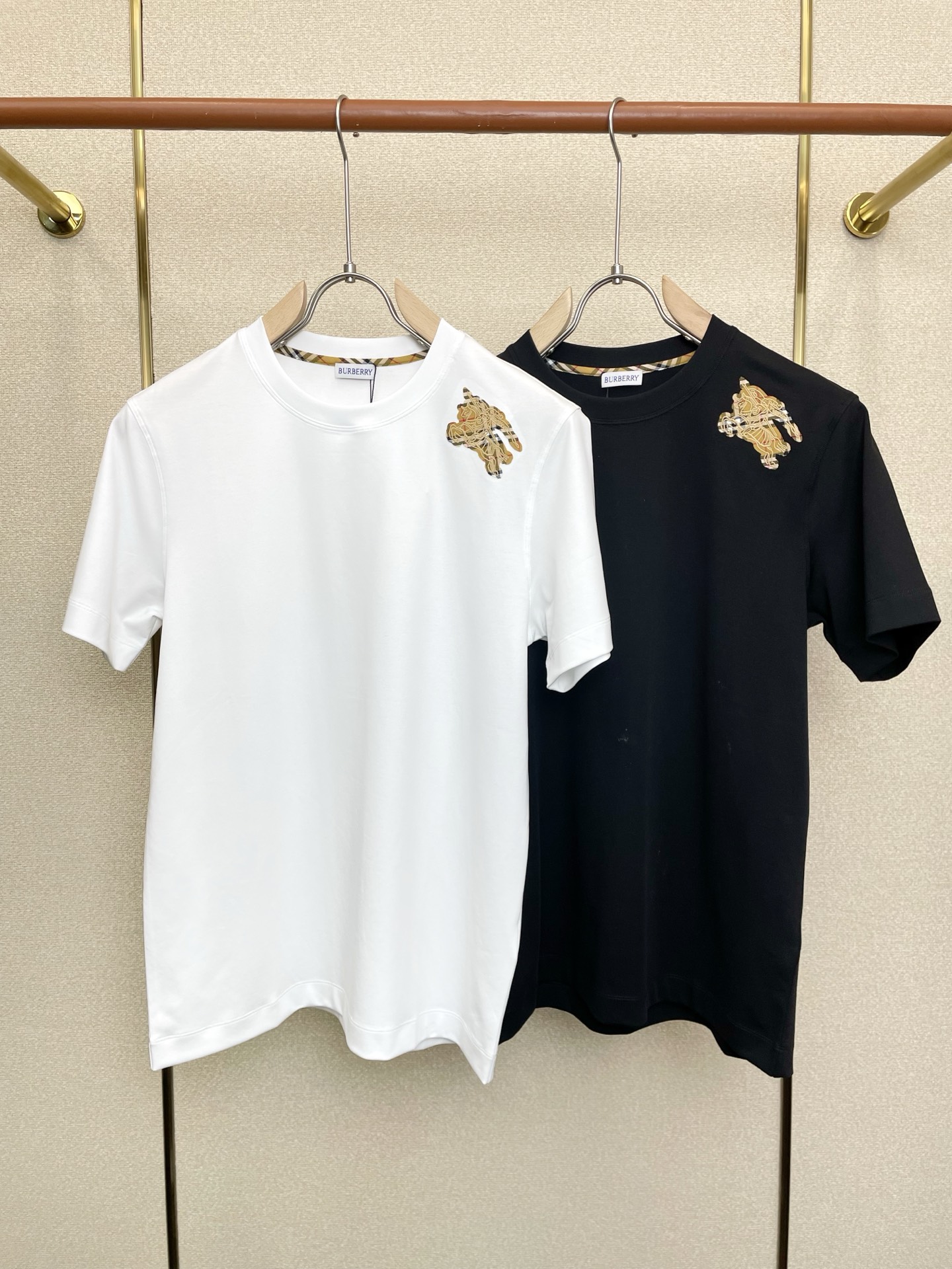 支持跨年售后！。Burberry巴宝莉💥独家专供新款原单男士休闲短袖 高端定制 高端版本 时尚百搭爆款⚠