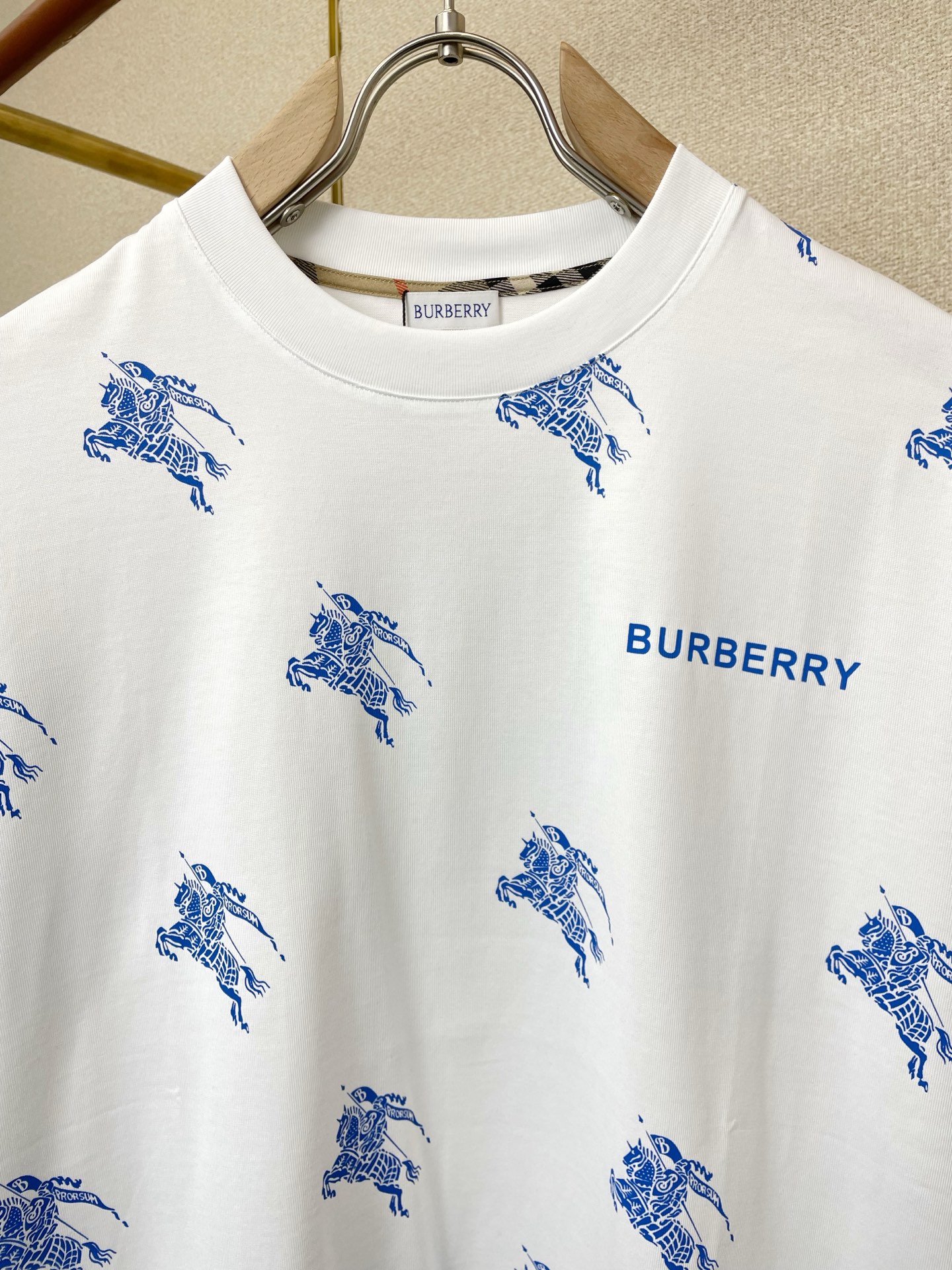 支持跨年售后！。Burberry巴宝莉💥独家专供新款原单男士休闲短袖 高端定制 高端版本 时尚百搭爆款⚠