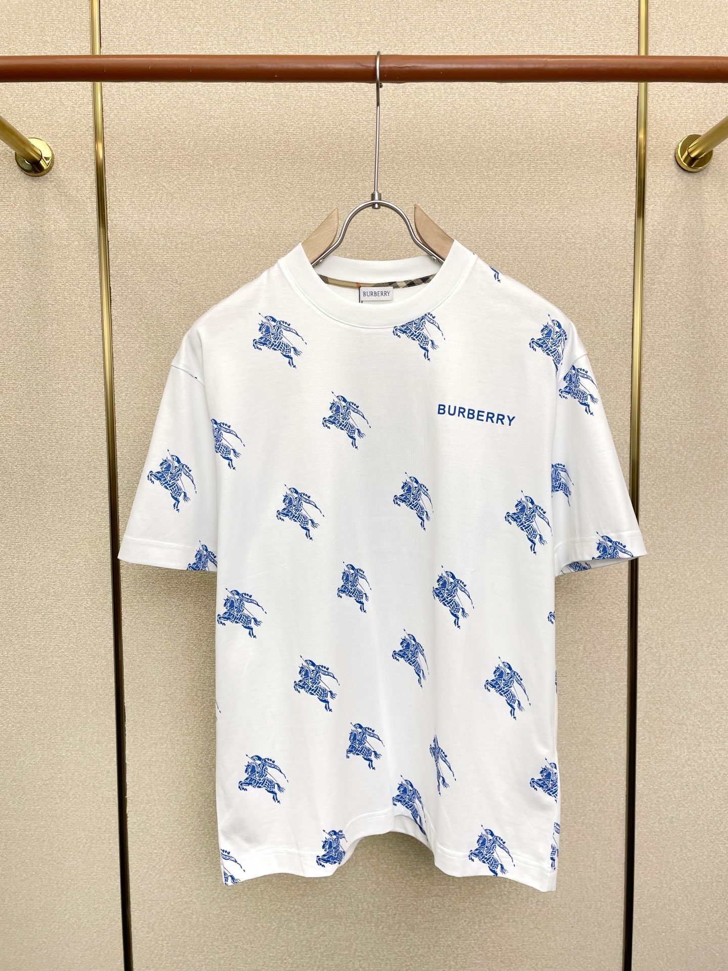 支持跨年售后！。Burberry巴宝莉💥独家专供新款原单男士休闲短袖 高端定制 高端版本 时尚百搭爆款⚠