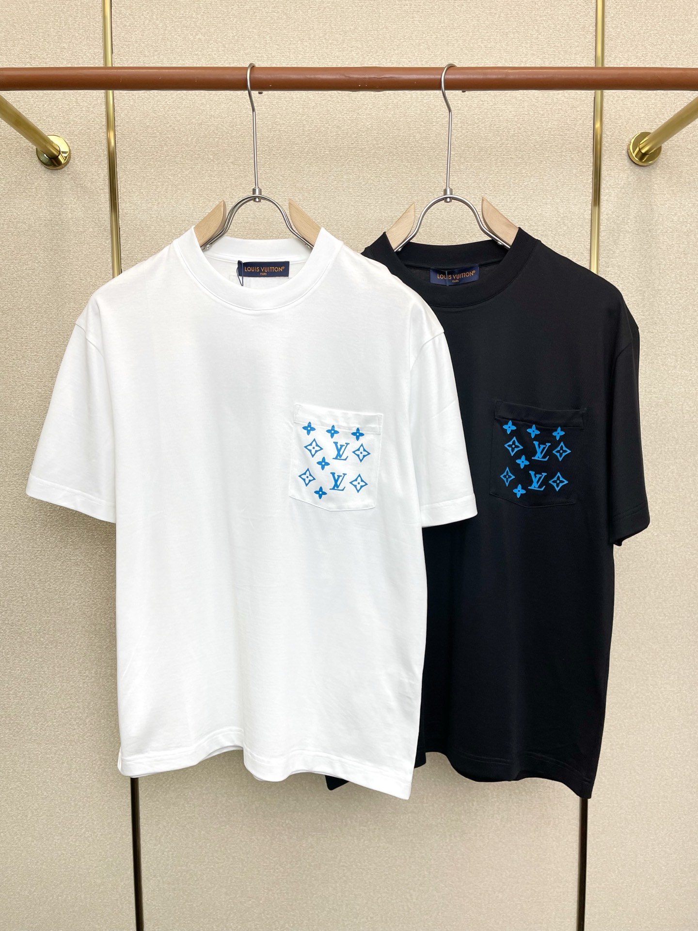 支持跨年售后！。Louis Vuitton路易威登💥独家专供新款原单男士休闲短袖 高端定制 高端版本 时