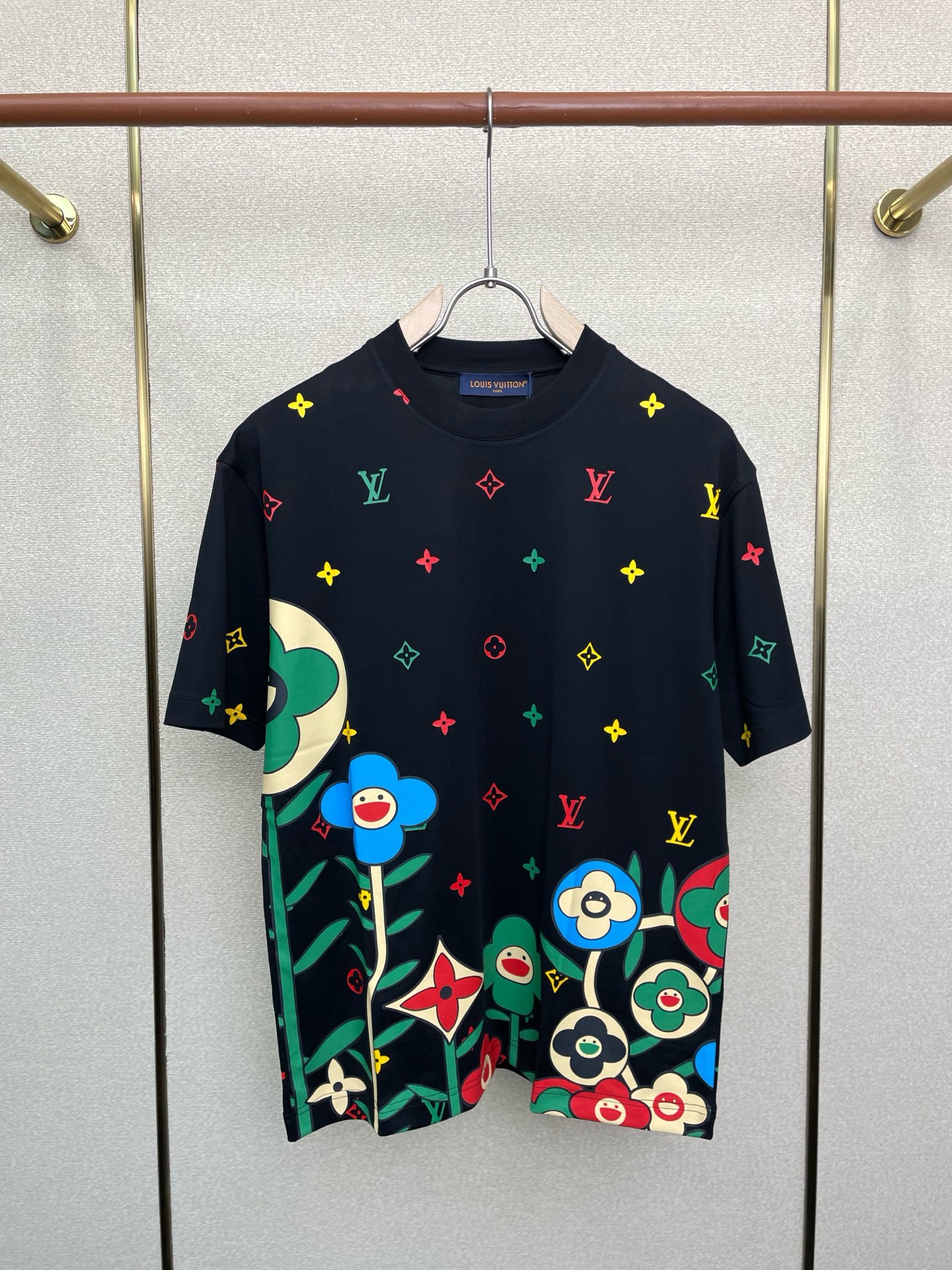 支持跨年售后！。Louis Vuitton路易威登💥独家专供新款原单男士休闲短袖 高端定制 高端版本 时