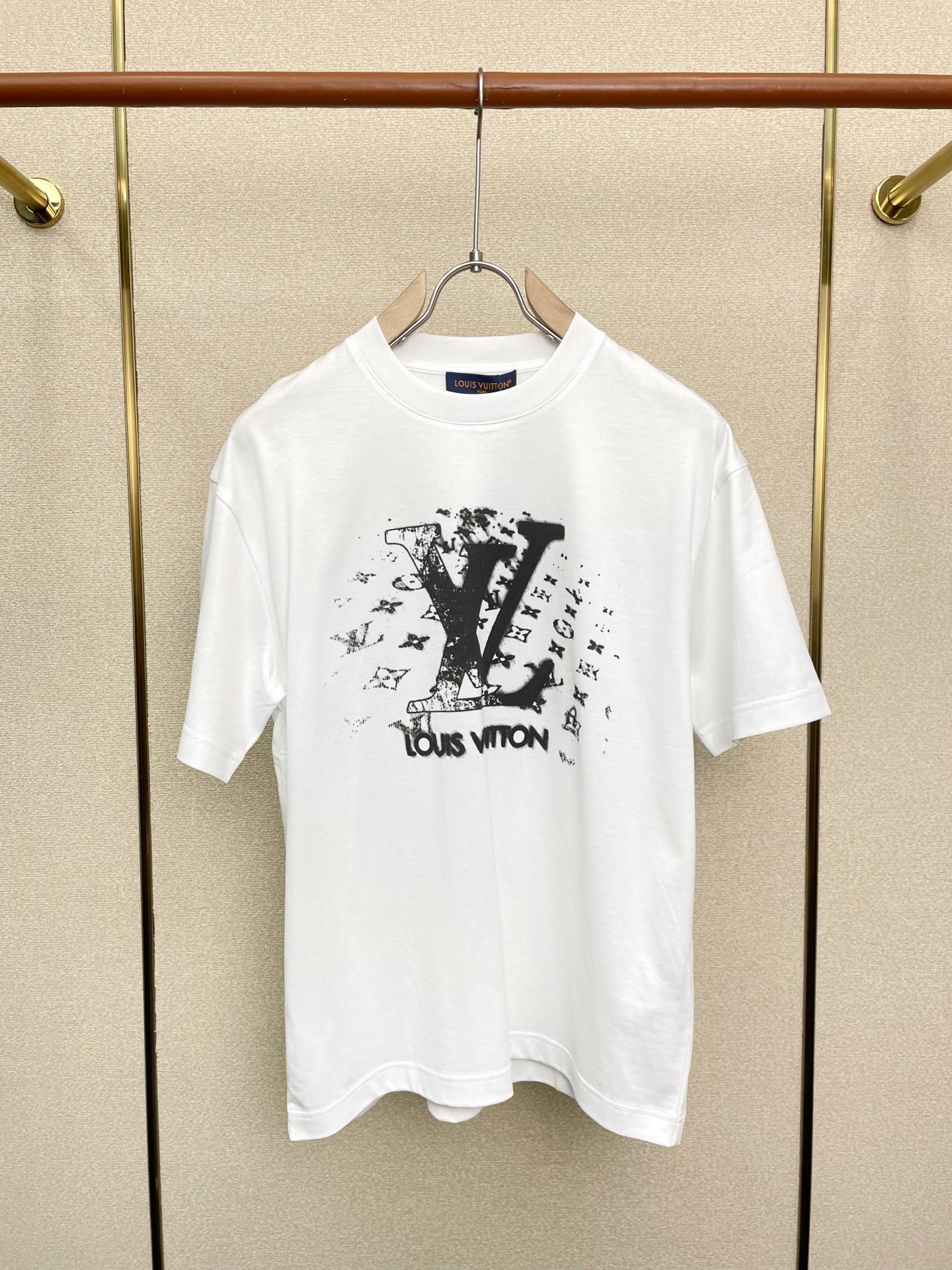 支持跨年售后！。Louis Vuitton路易威登💥独家专供新款原单男士休闲短袖 高端定制 高端版本 时