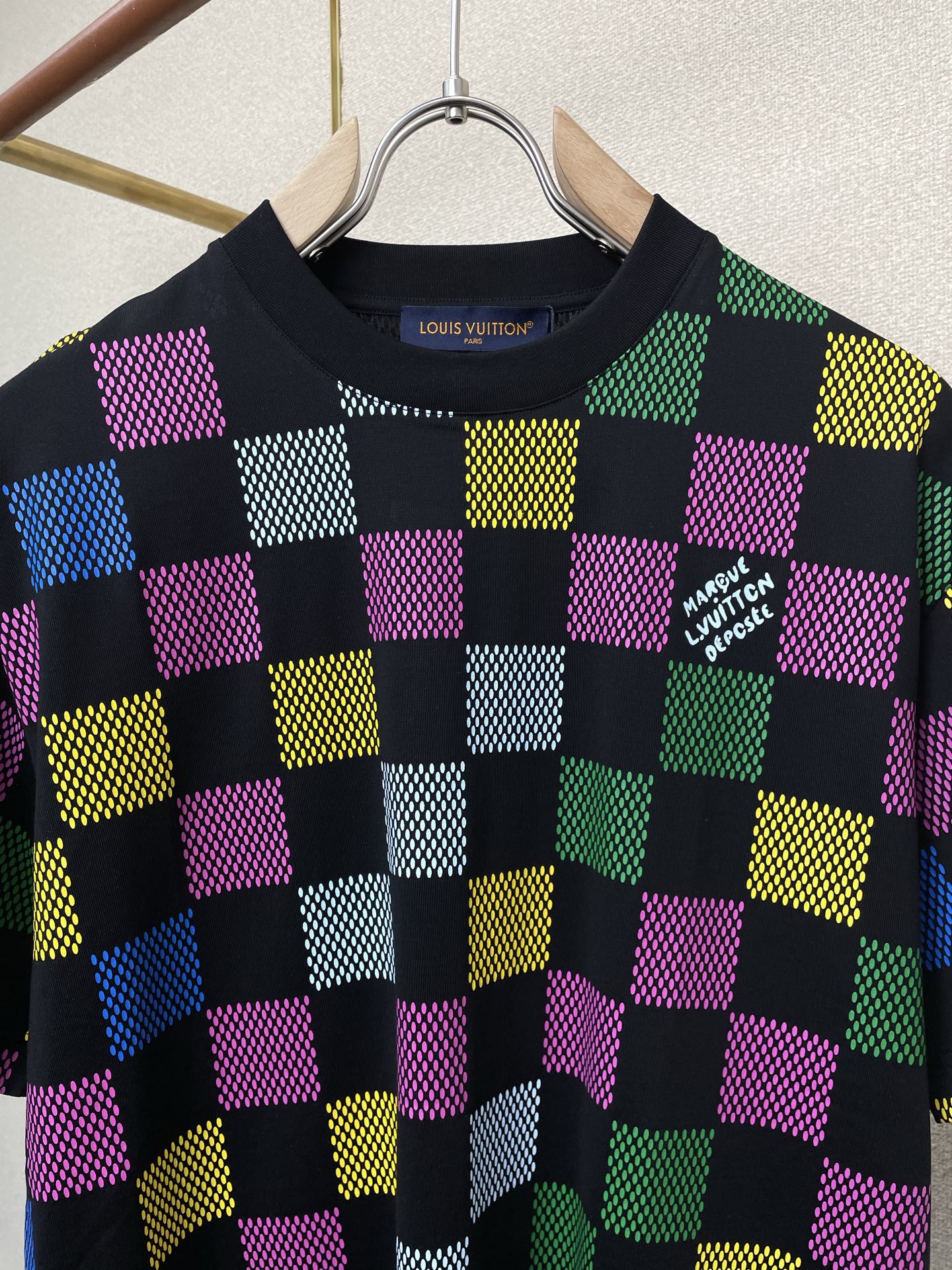 支持跨年售后！。Louis Vuitton路易威登💥独家专供新款原单男士休闲短袖 高端定制 高端版本 时