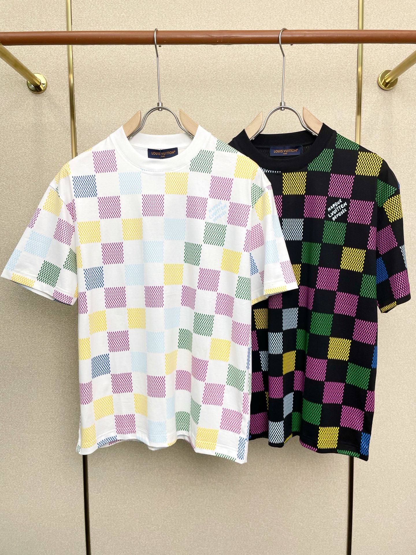 支持跨年售后！。Louis Vuitton路易威登💥独家专供新款原单男士休闲短袖 高端定制 高端版本 时