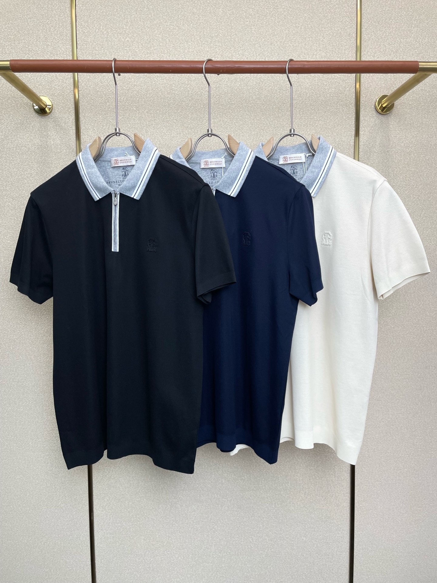 。BC-Brunello Cucinali布鲁内洛·库奇内利💥砸锅卖铁都要上的新款新款原单男士休闲短袖 