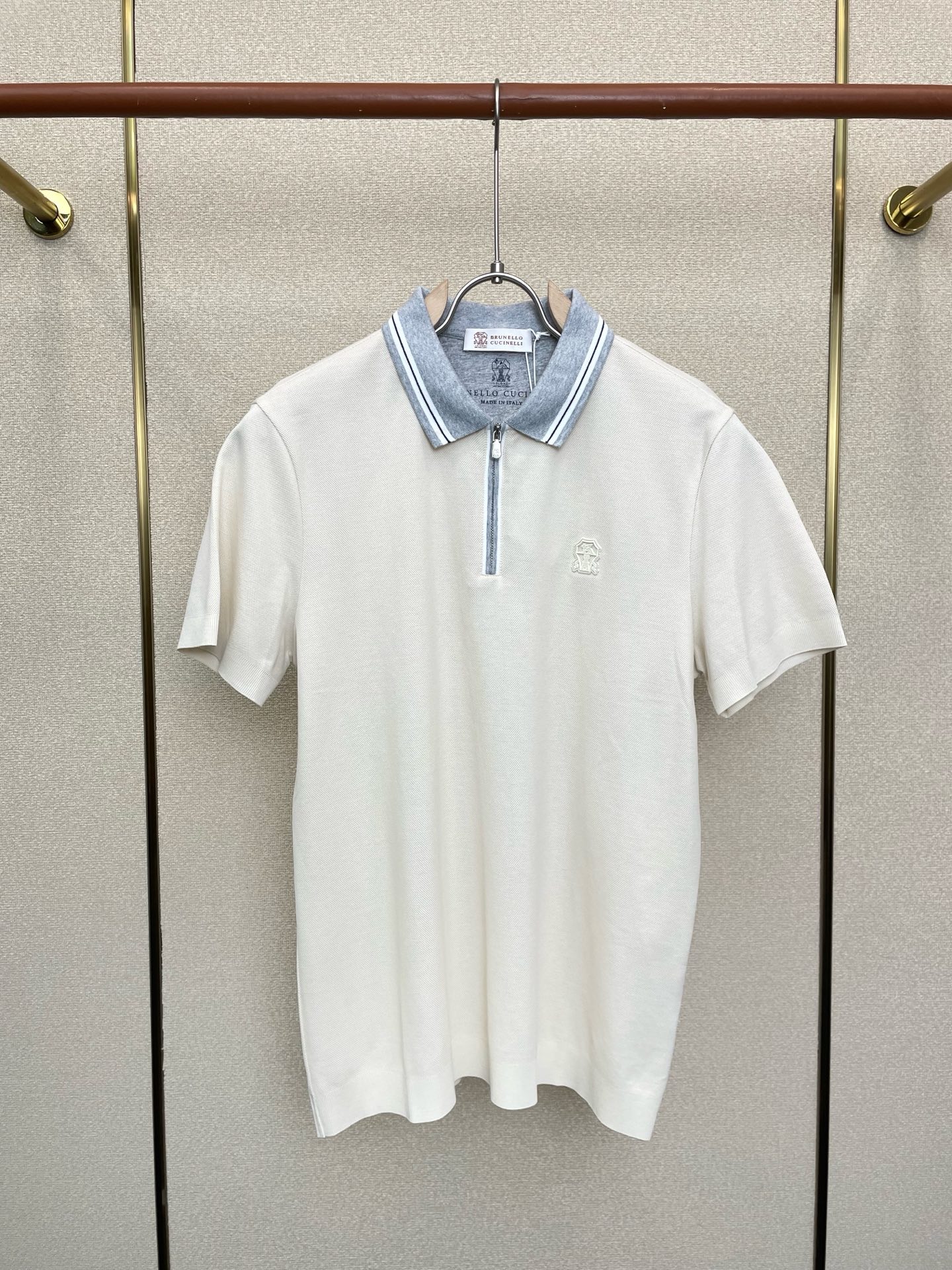 。BC-Brunello Cucinali布鲁内洛·库奇内利💥砸锅卖铁都要上的新款新款原单男士休闲短袖 