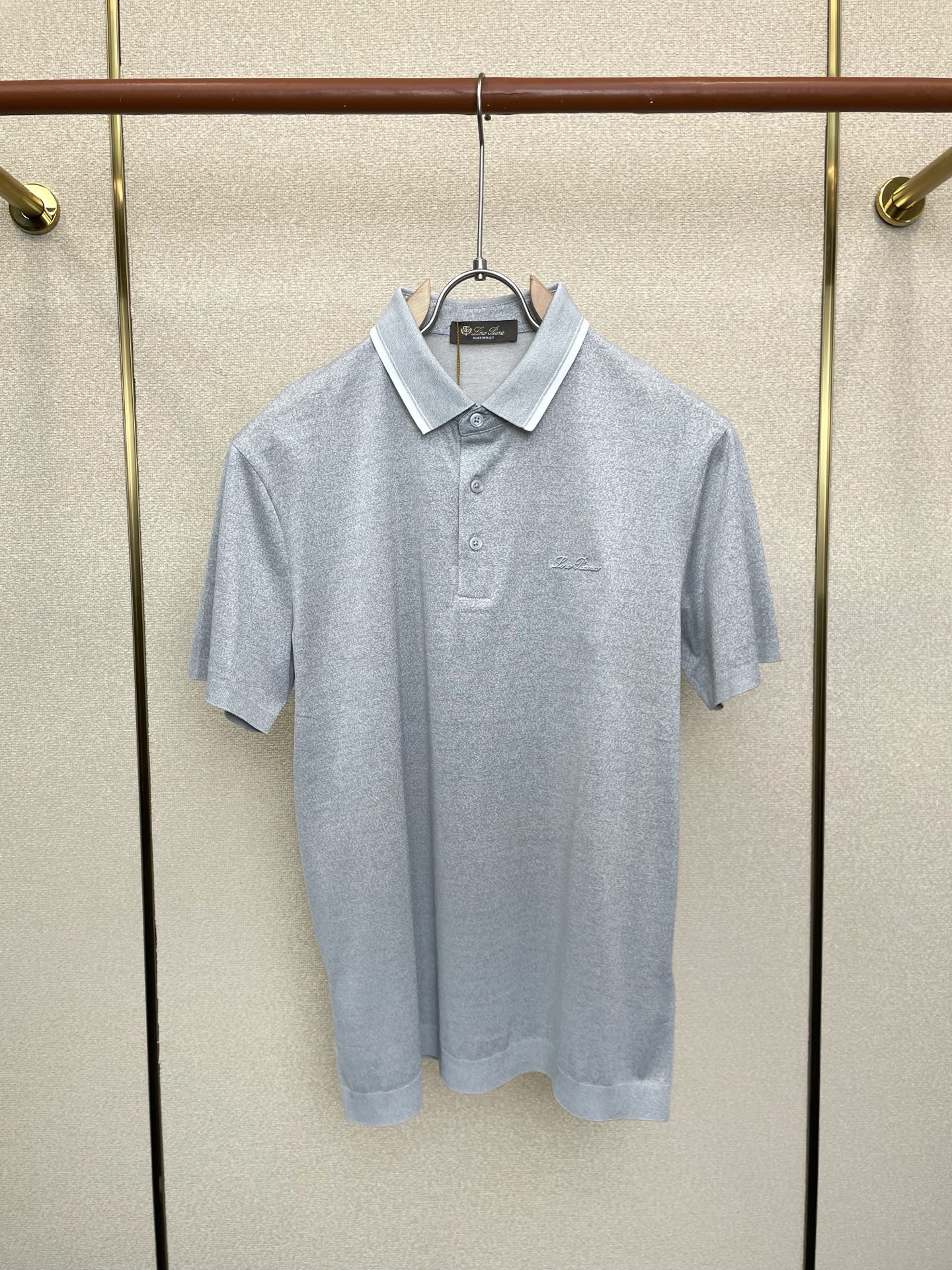 。lp🆕-Loro Piana诺悠翩雅💥砸锅卖铁都要上的新款新款原单男士休闲短袖 高端定制 高端版本 时