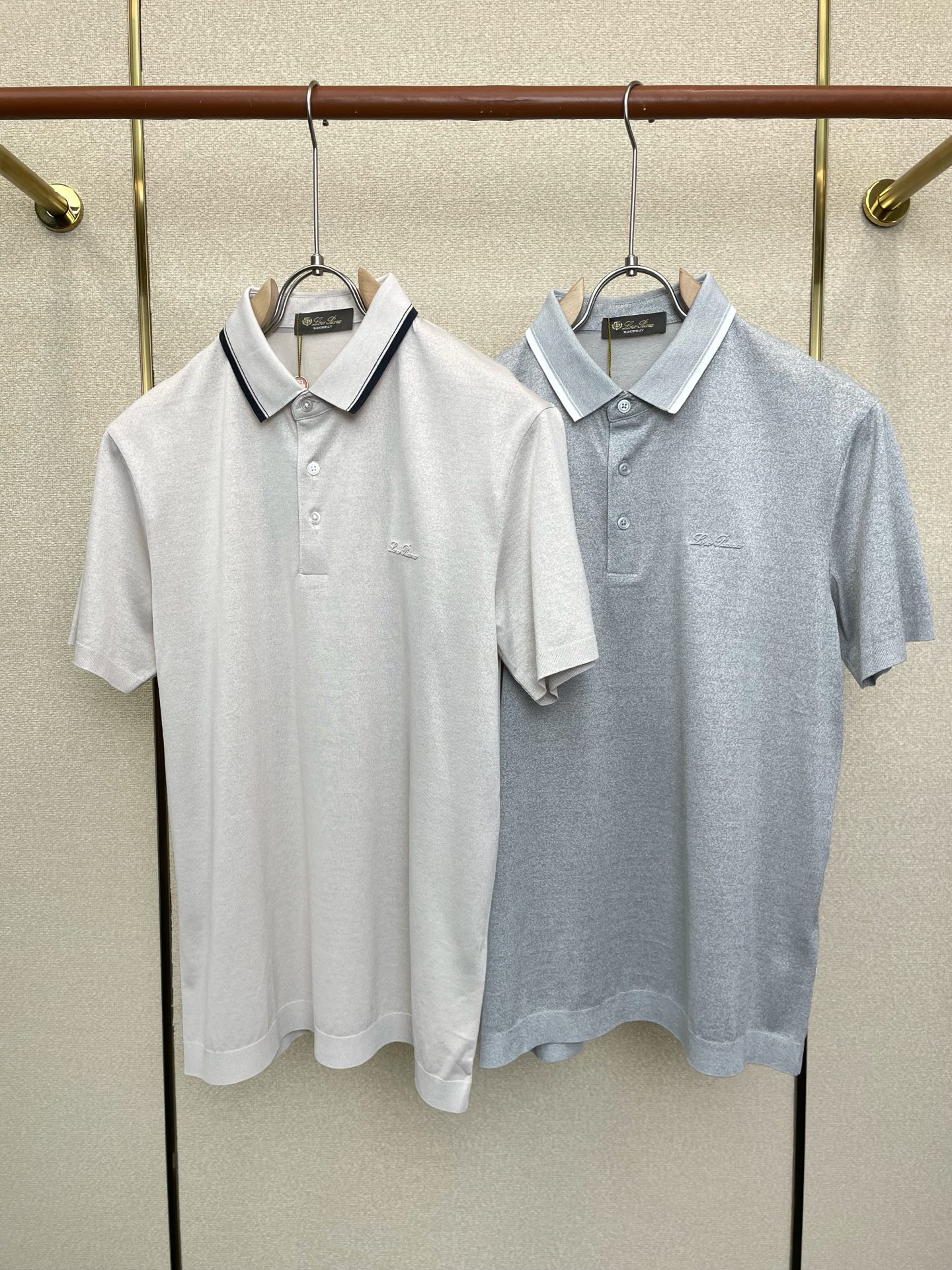 。lp🆕-Loro Piana诺悠翩雅💥砸锅卖铁都要上的新款新款原单男士休闲短袖 高端定制 高端版本 时