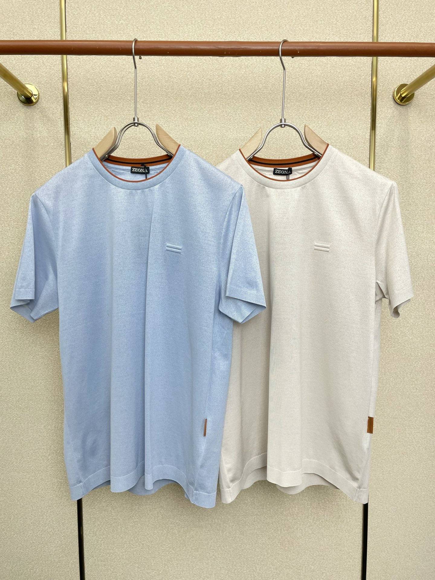 。ZEGNA杰尼亚💥砸锅卖铁都要上的新款新款原单男士休闲短袖 高端定制 高端版本 时尚百搭爆款⚠️⚠️✨