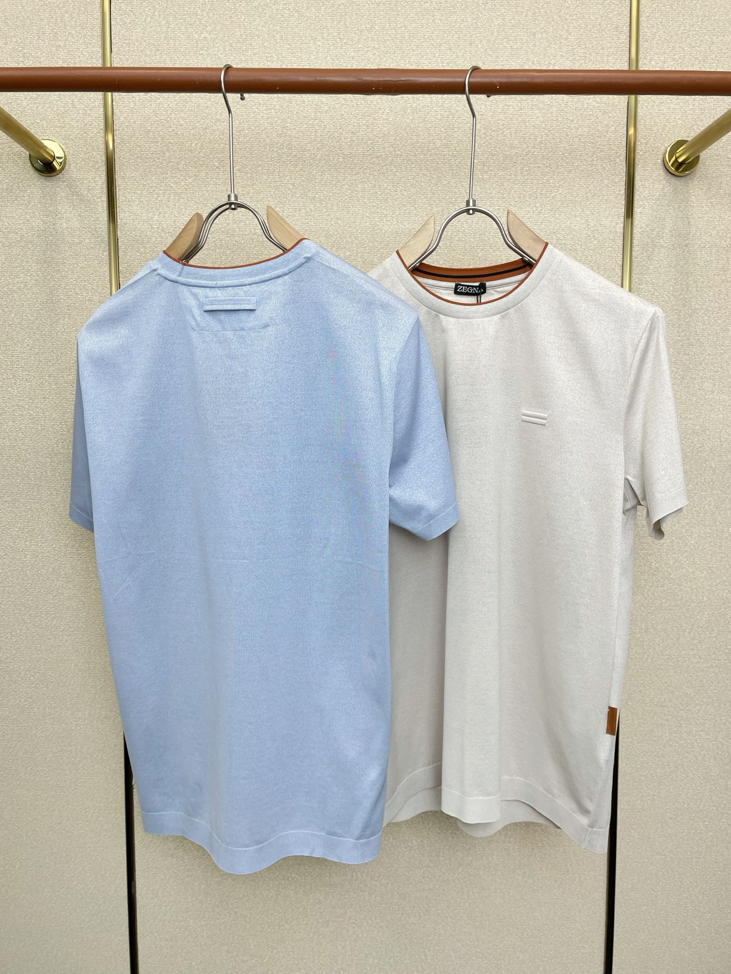 。ZEGNA杰尼亚💥砸锅卖铁都要上的新款新款原单男士休闲短袖 高端定制 高端版本 时尚百搭爆款⚠️⚠️✨