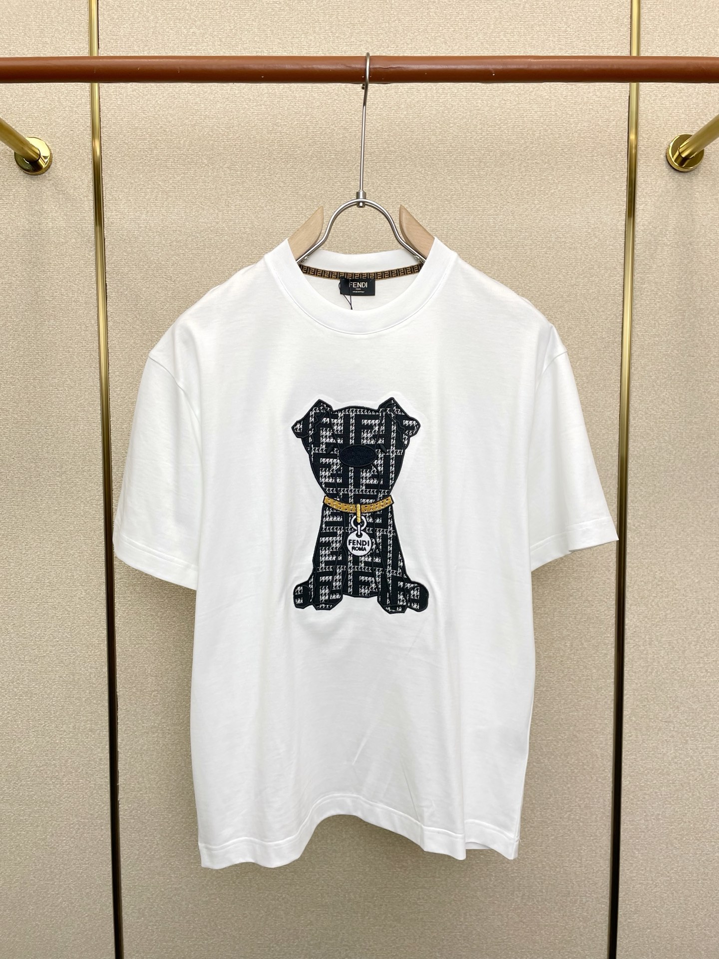 支持跨年售后！。FENDI芬迪💥独家专供新款原单男士休闲短袖 高端定制 高端版本 时尚百搭爆款⚠️⚠️✨