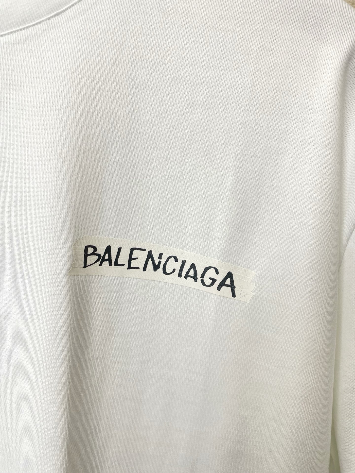 支持跨年售后！。Balenciaga巴黎世家💥独家专供新款原单男士休闲短袖 高端定制 高端版本 时尚百搭
