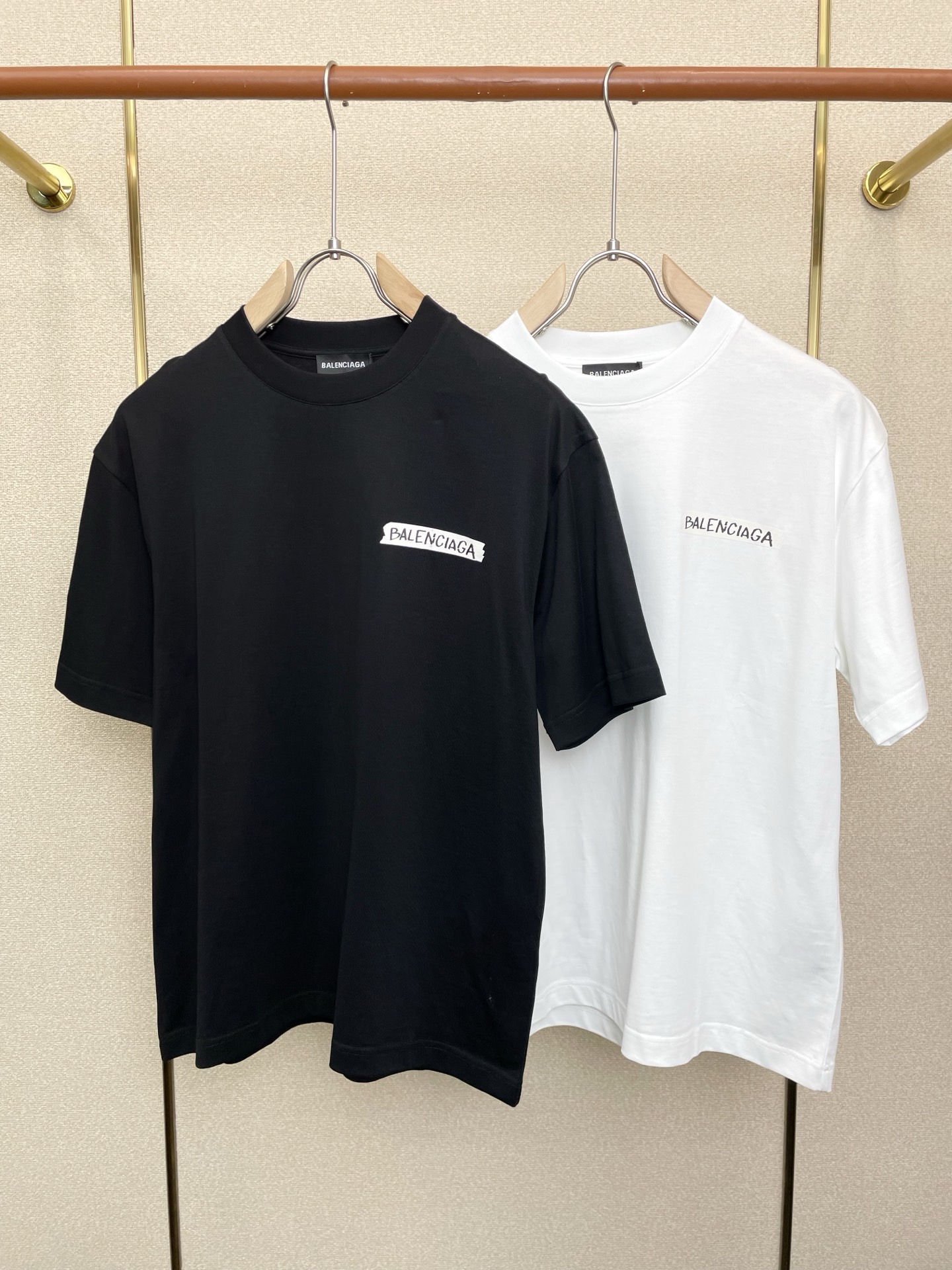 支持跨年售后！。Balenciaga巴黎世家💥独家专供新款原单男士休闲短袖 高端定制 高端版本 时尚百搭