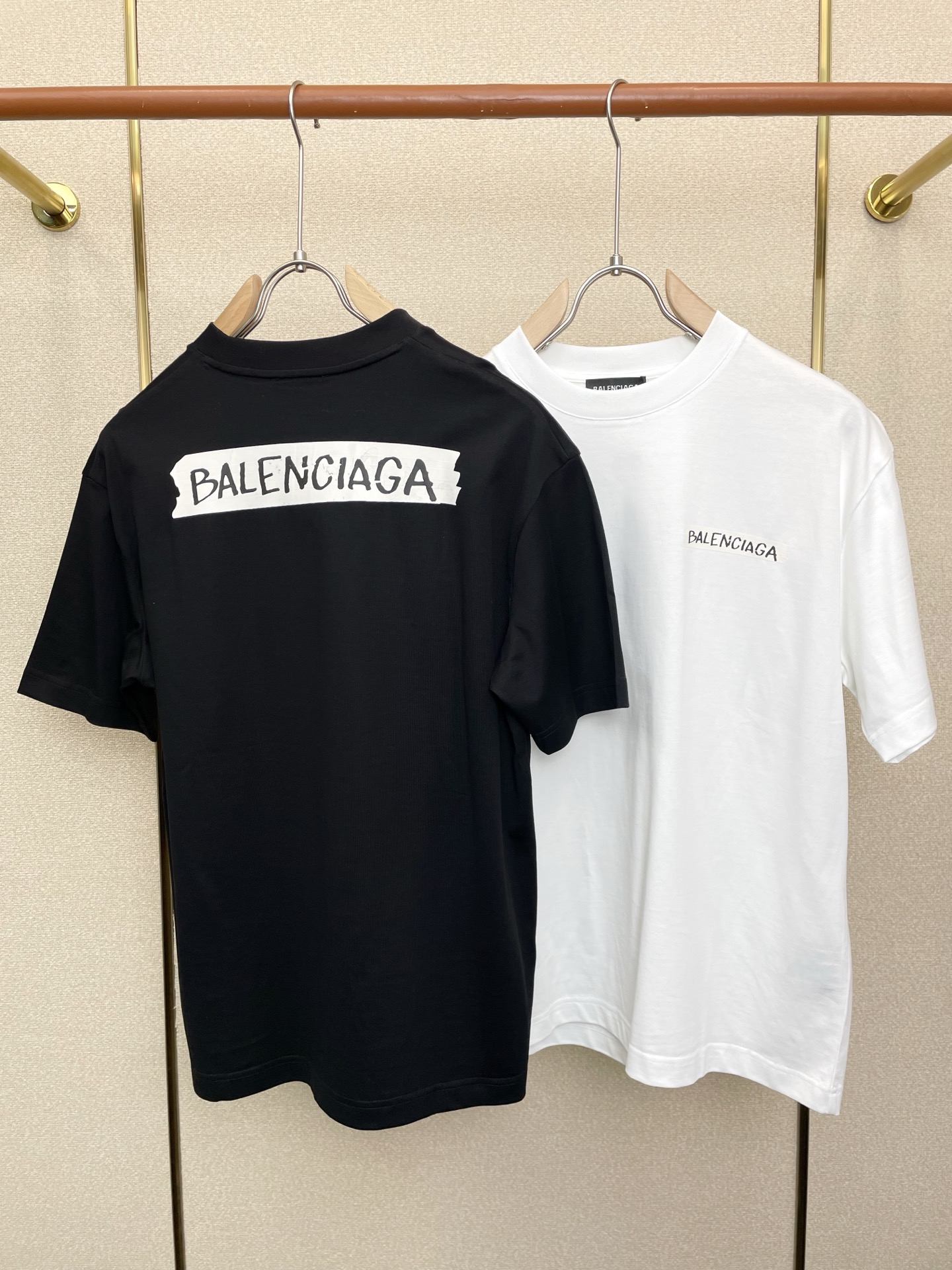 支持跨年售后！。Balenciaga巴黎世家💥独家专供新款原单男士休闲短袖 高端定制 高端版本 时尚百搭