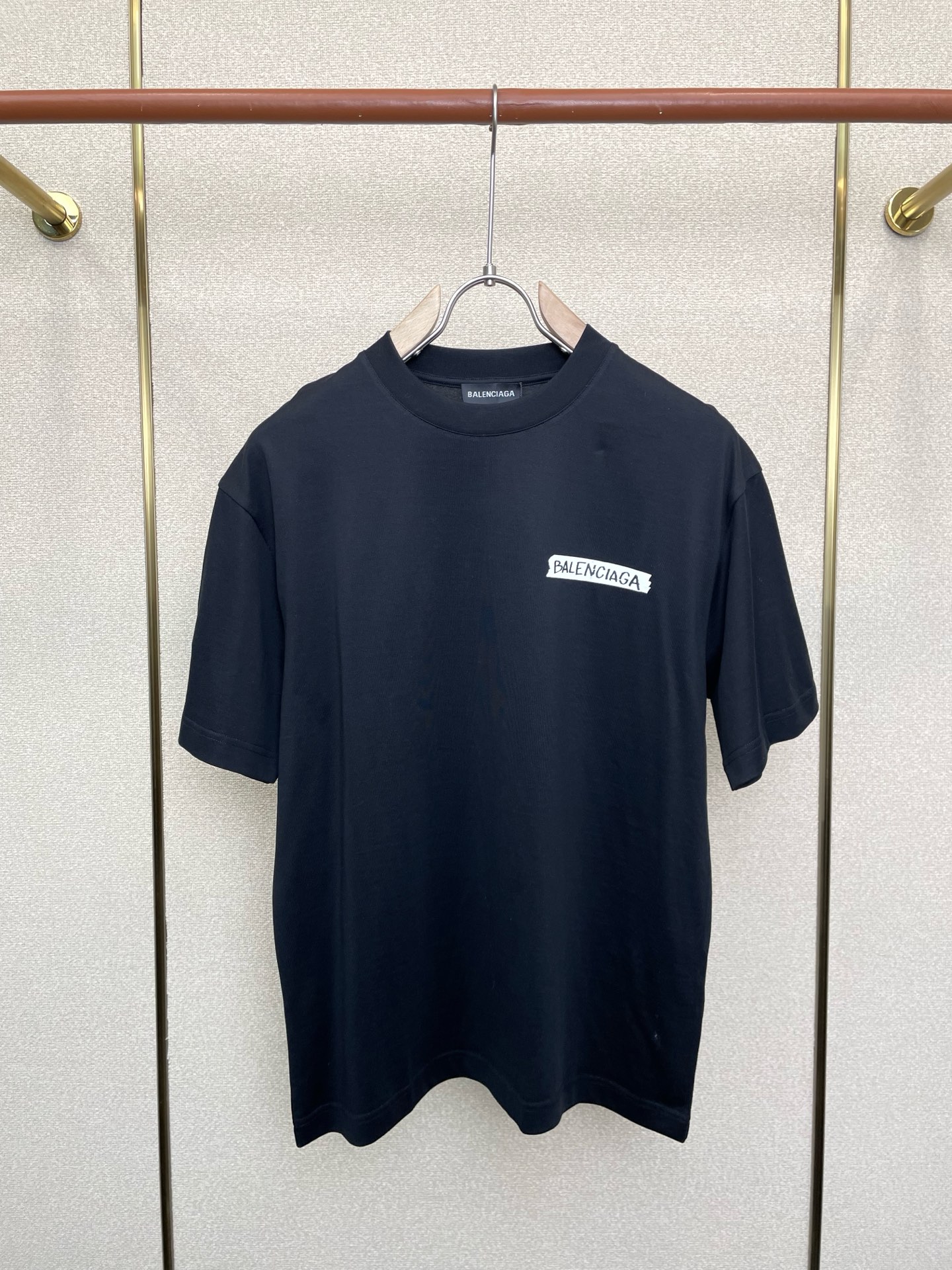 支持跨年售后！。Balenciaga巴黎世家💥独家专供新款原单男士休闲短袖 高端定制 高端版本 时尚百搭