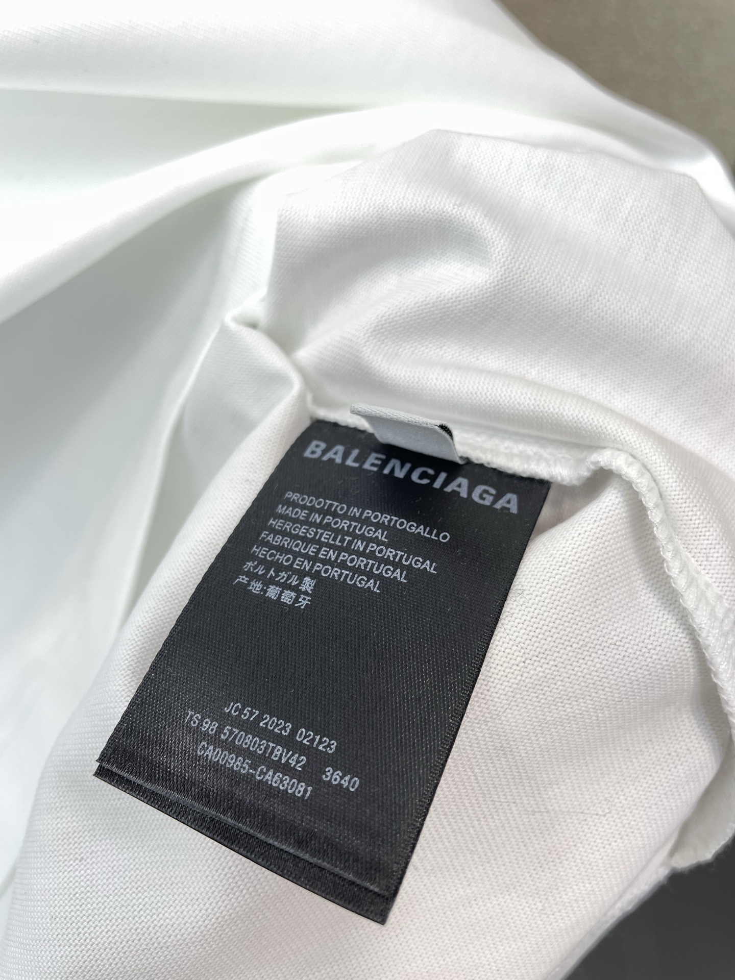 支持跨年售后！。Balenciaga巴黎世家💥独家专供新款原单男士休闲短袖 高端定制 高端版本 时尚百搭