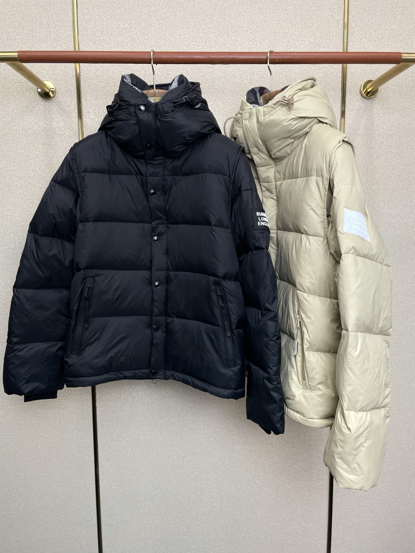 。羽绒服-Burberry巴宝莉💥砸锅卖铁都要上的新款秋冬新款羽绒服夹克。二合一羽绒服马甲 贸易公司渠道