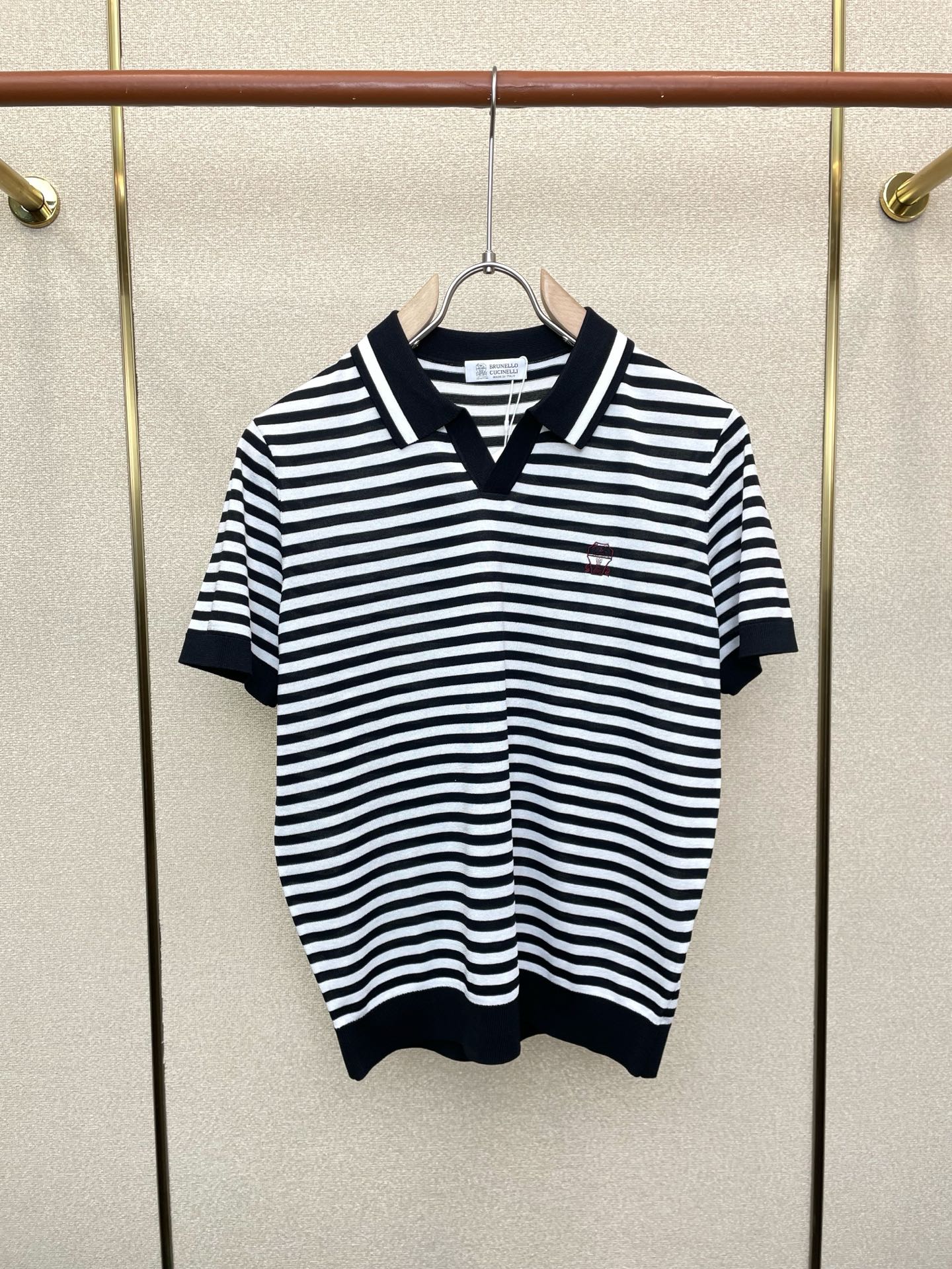 支持跨年售后！。BC-Brunello Cucinali布鲁内洛·库奇内利💥独家专供新款原单男士休闲短袖