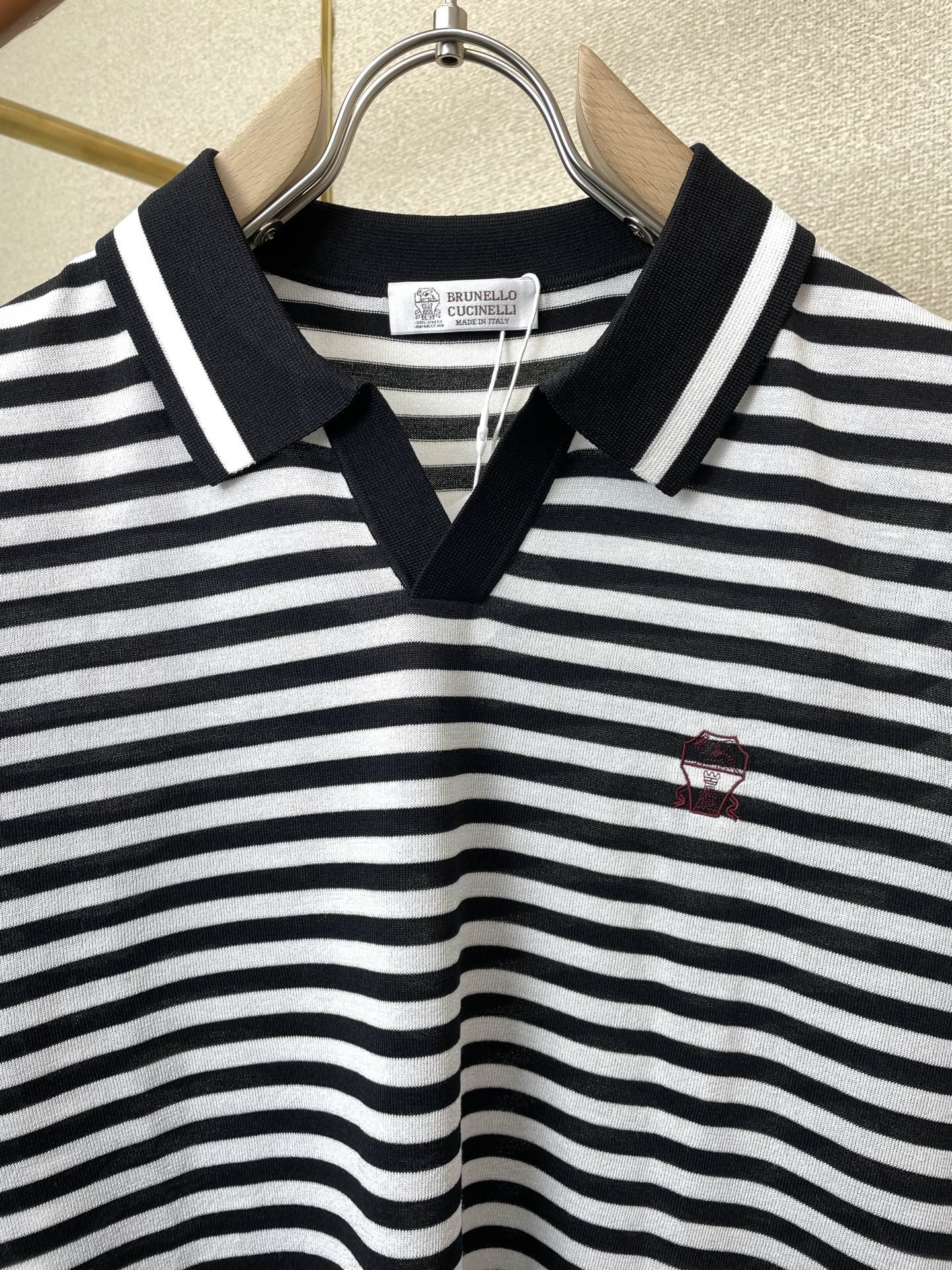 支持跨年售后！。BC-Brunello Cucinali布鲁内洛·库奇内利💥独家专供新款原单男士休闲短袖