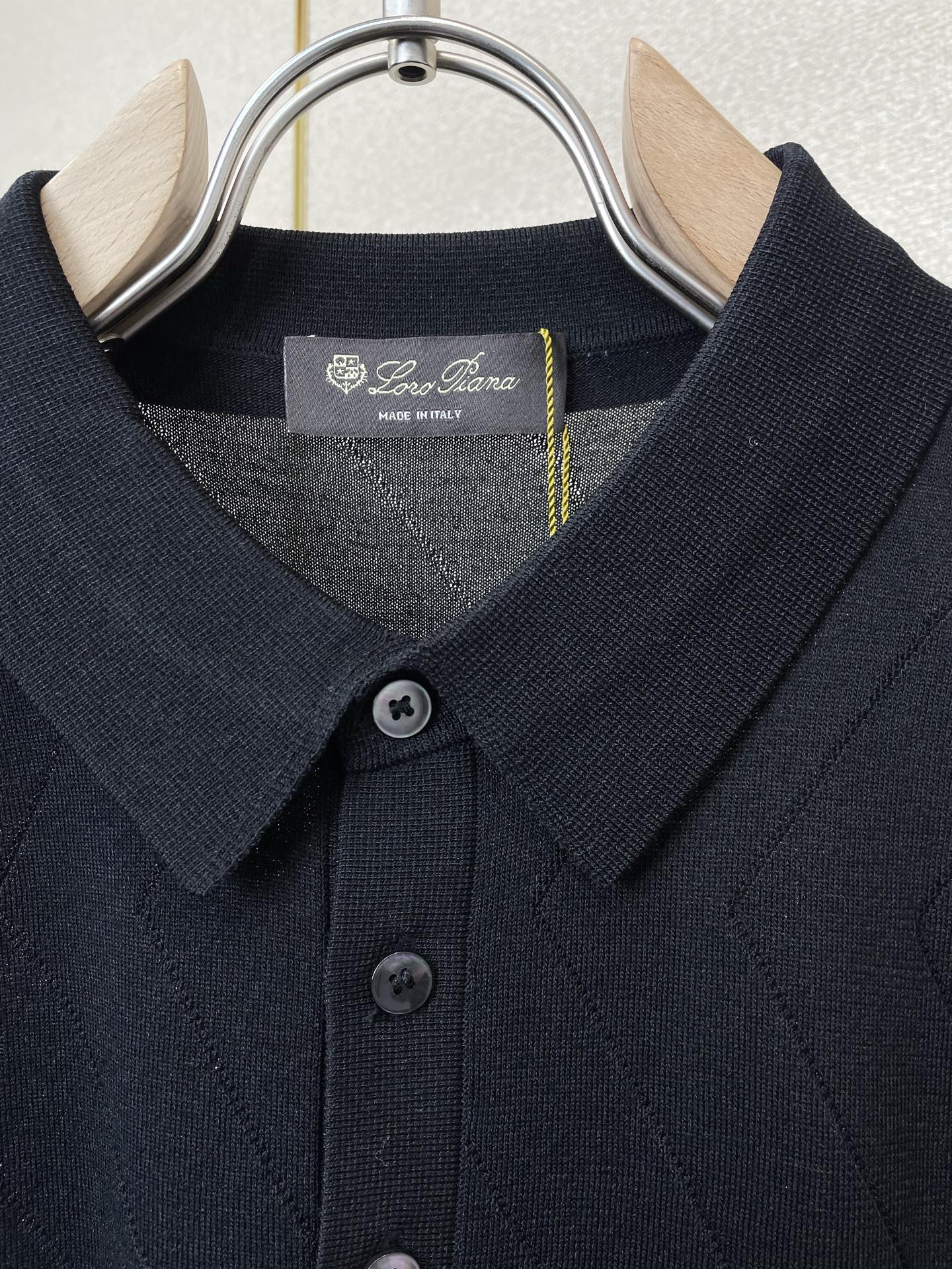 支持跨年售后！。lp🆕-Loro Piana诺悠翩雅💥独家专供新款原单男士休闲短袖 高端定制 高端版本 