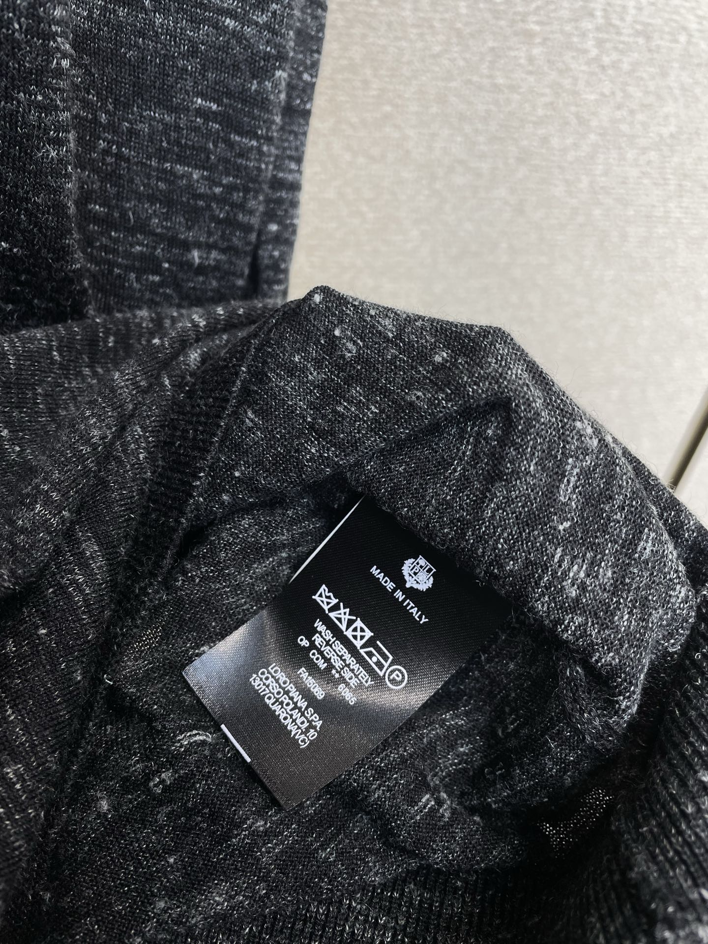 支持跨年售后！。lp🆕-Loro Piana诺悠翩雅💥独家专供新款原单男士休闲短袖 高端定制 高端版本 