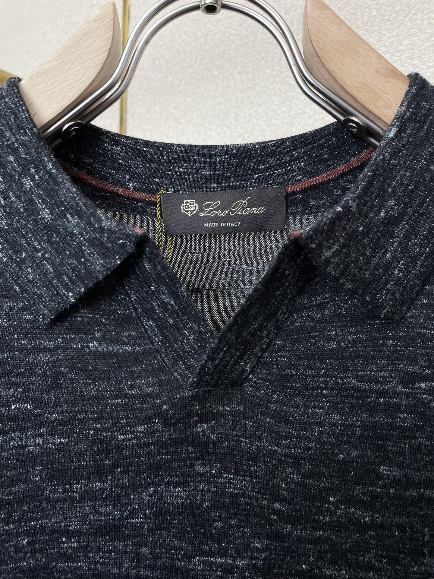 支持跨年售后！。lp🆕-Loro Piana诺悠翩雅💥独家专供新款原单男士休闲短袖 高端定制 高端版本 